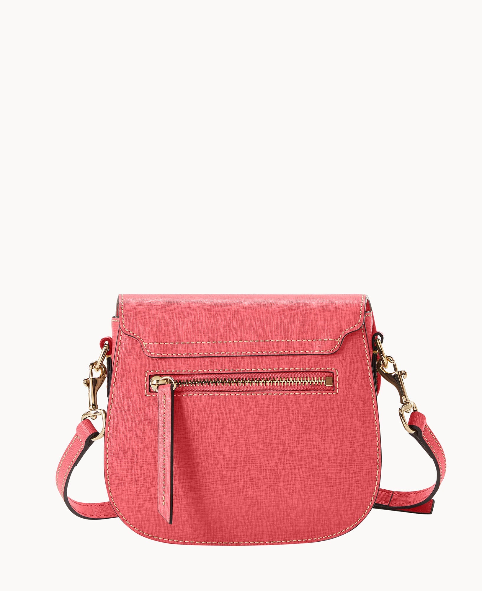 Saffiano Saddle Bag