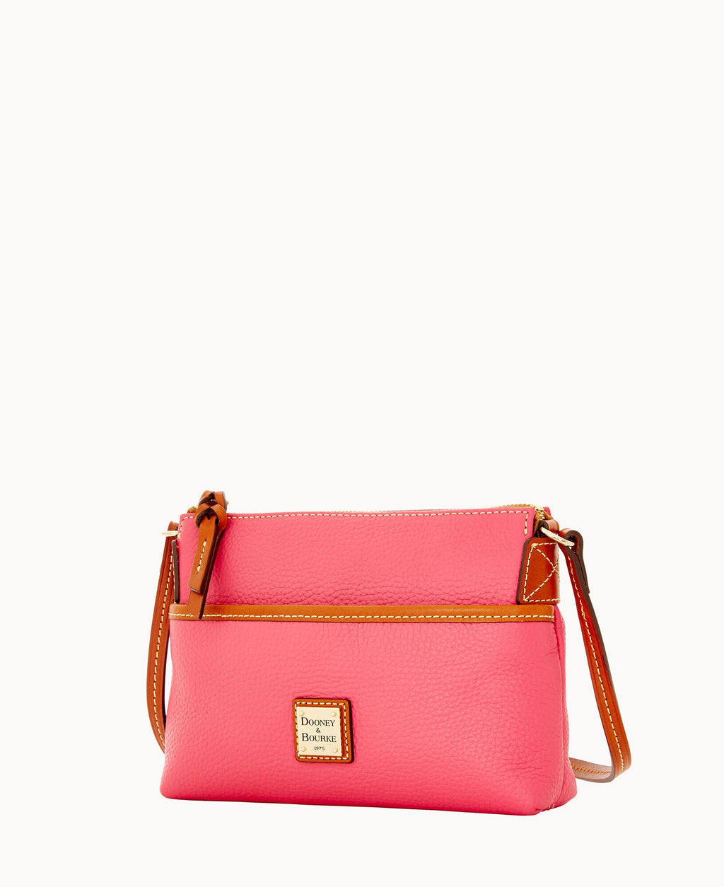 Pebble Grain Ginger Crossbody