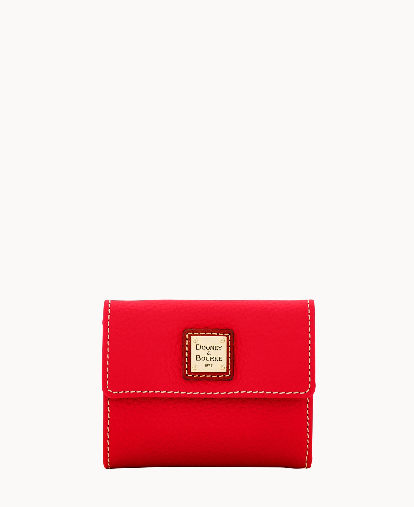Pebble Grain Small Flap Wallet