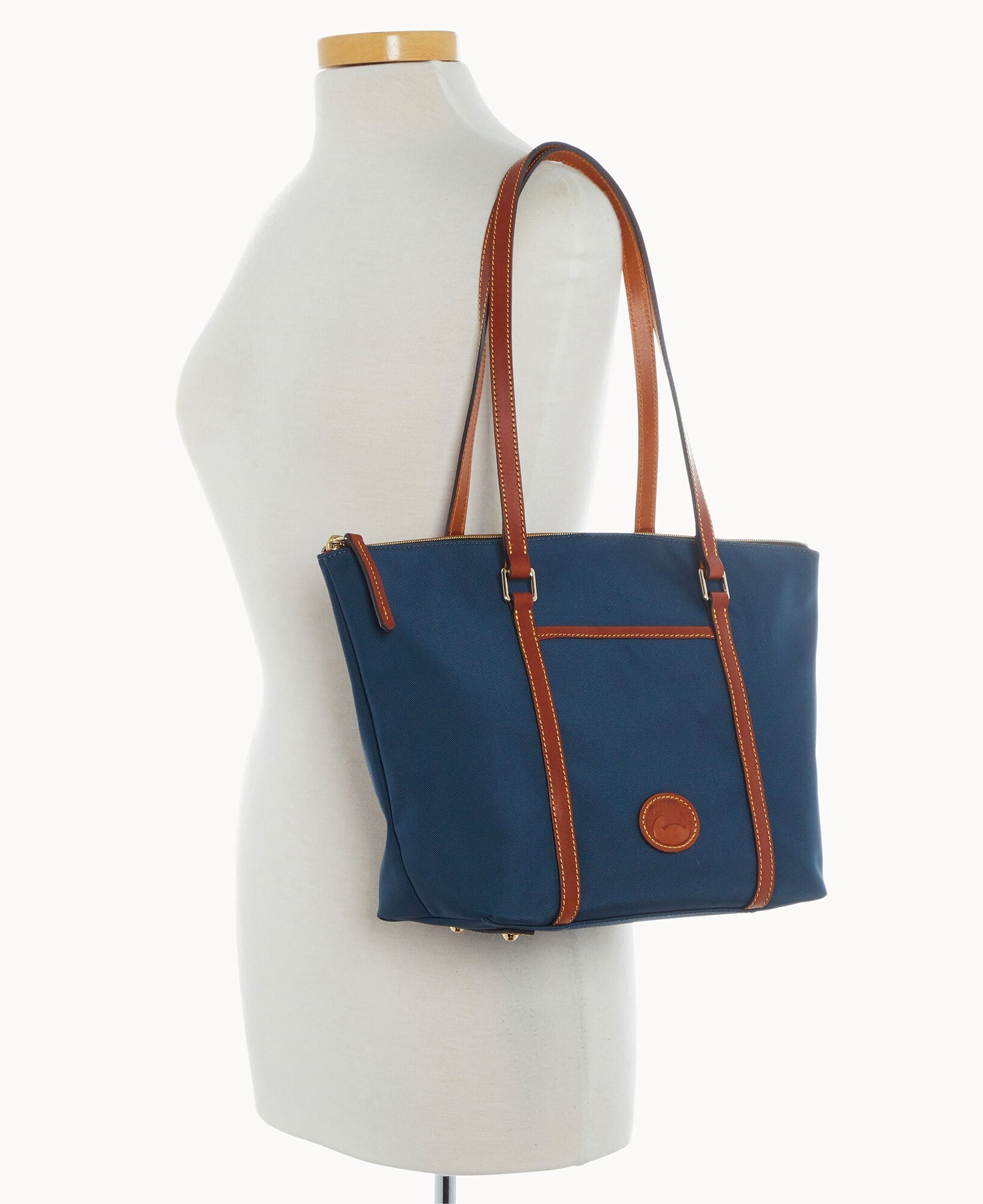 Nylon Zip Pocket Tote