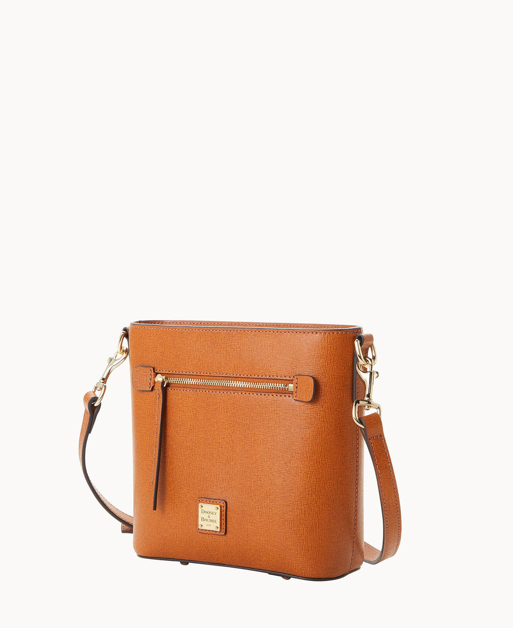 Saffiano Small Zip Crossbody