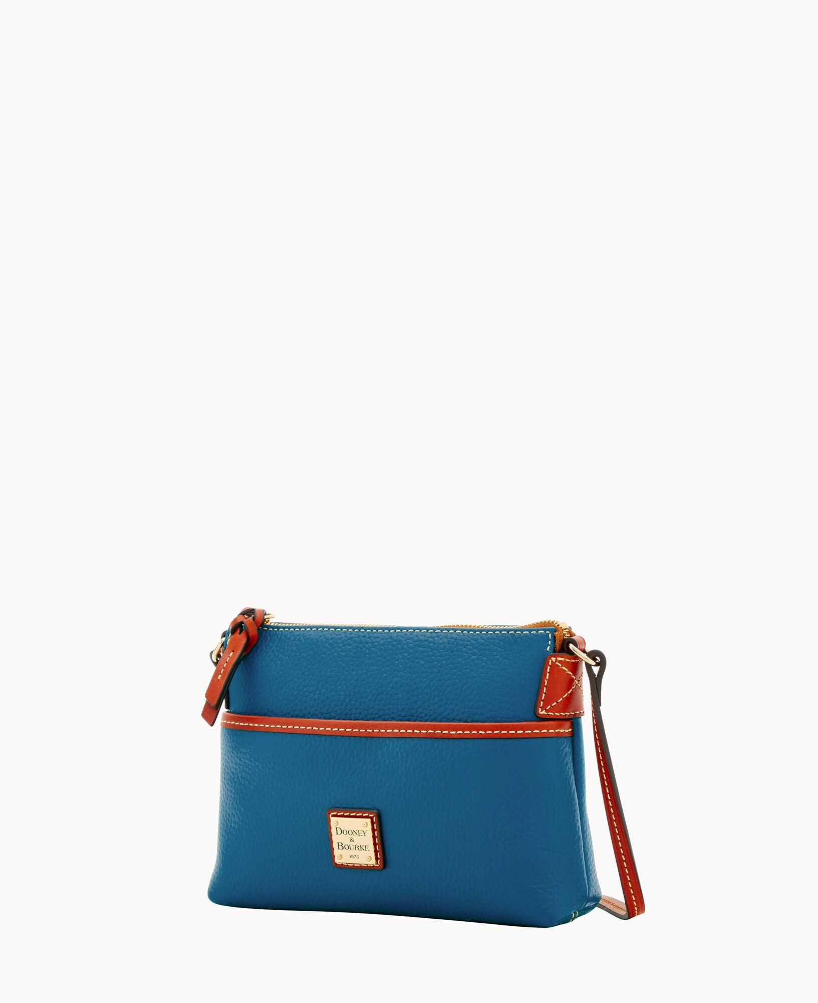 Pebble Grain Ginger Crossbody