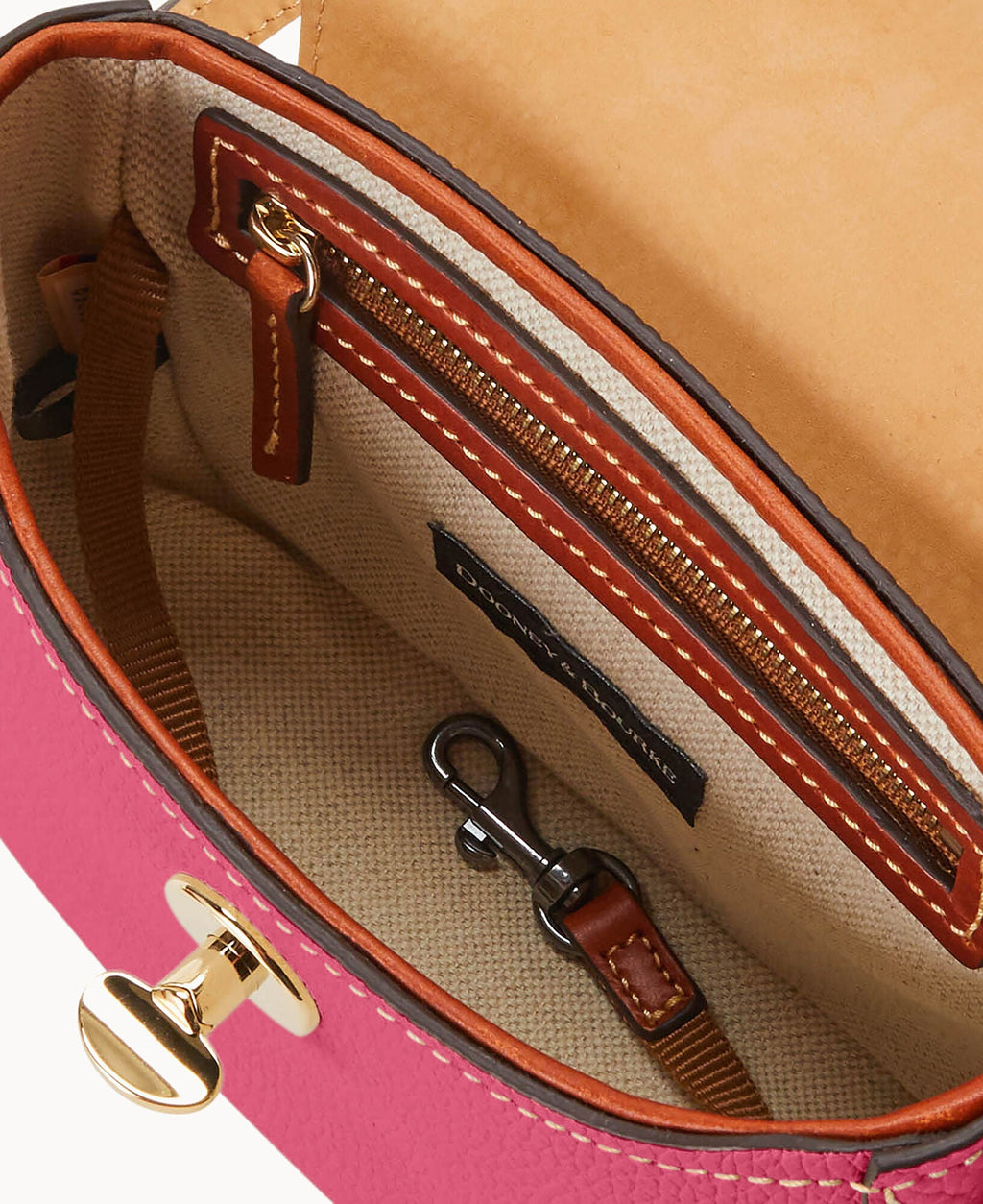 Pebble Turnlock Flap Saddle
