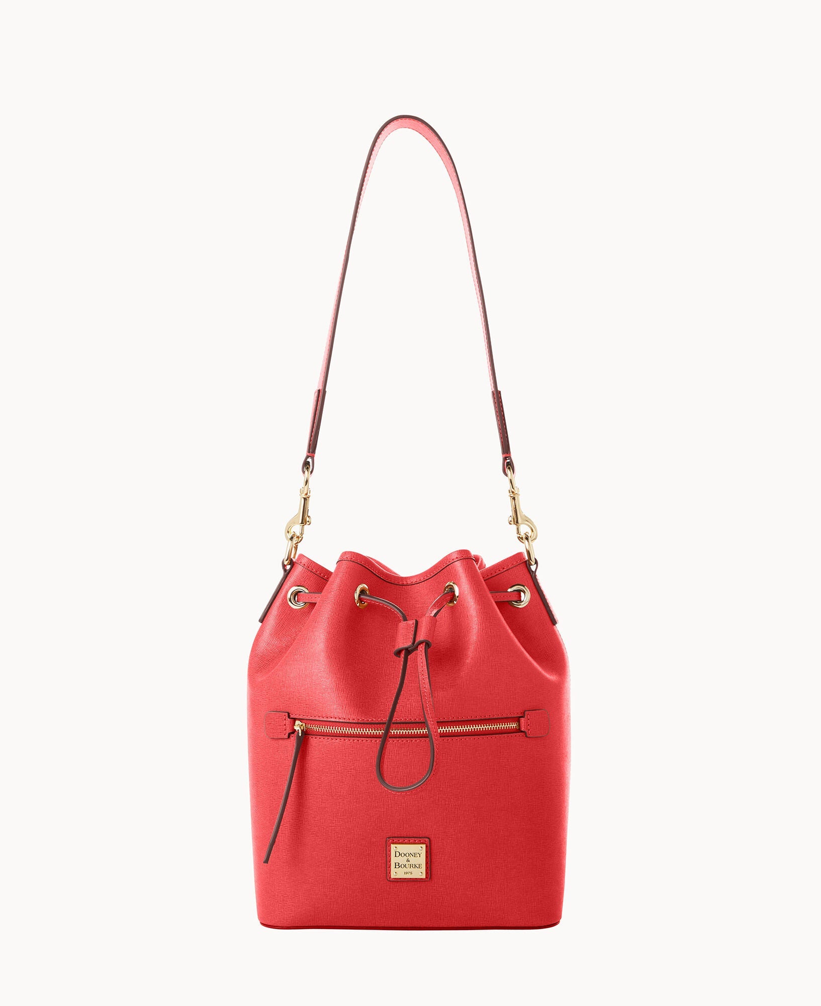 Saffiano Drawstring