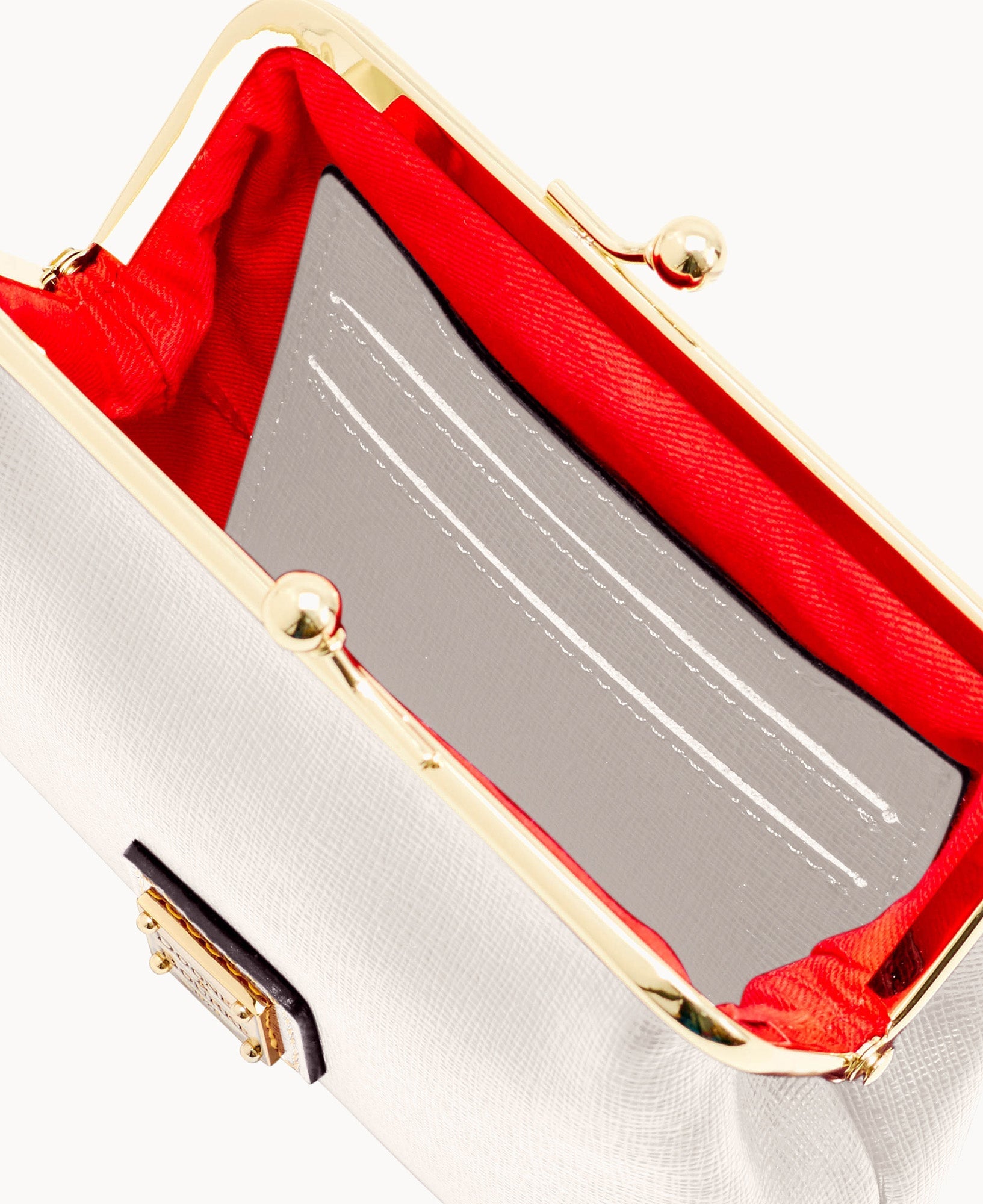 Saffiano Large Framed Purse