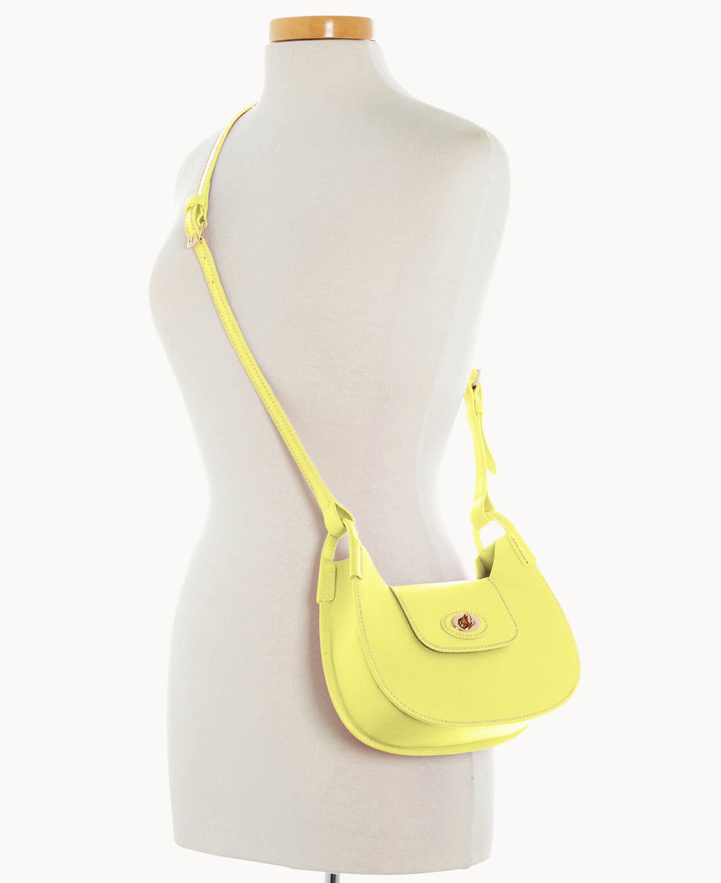 Sweety Leather Crossbody Hobo