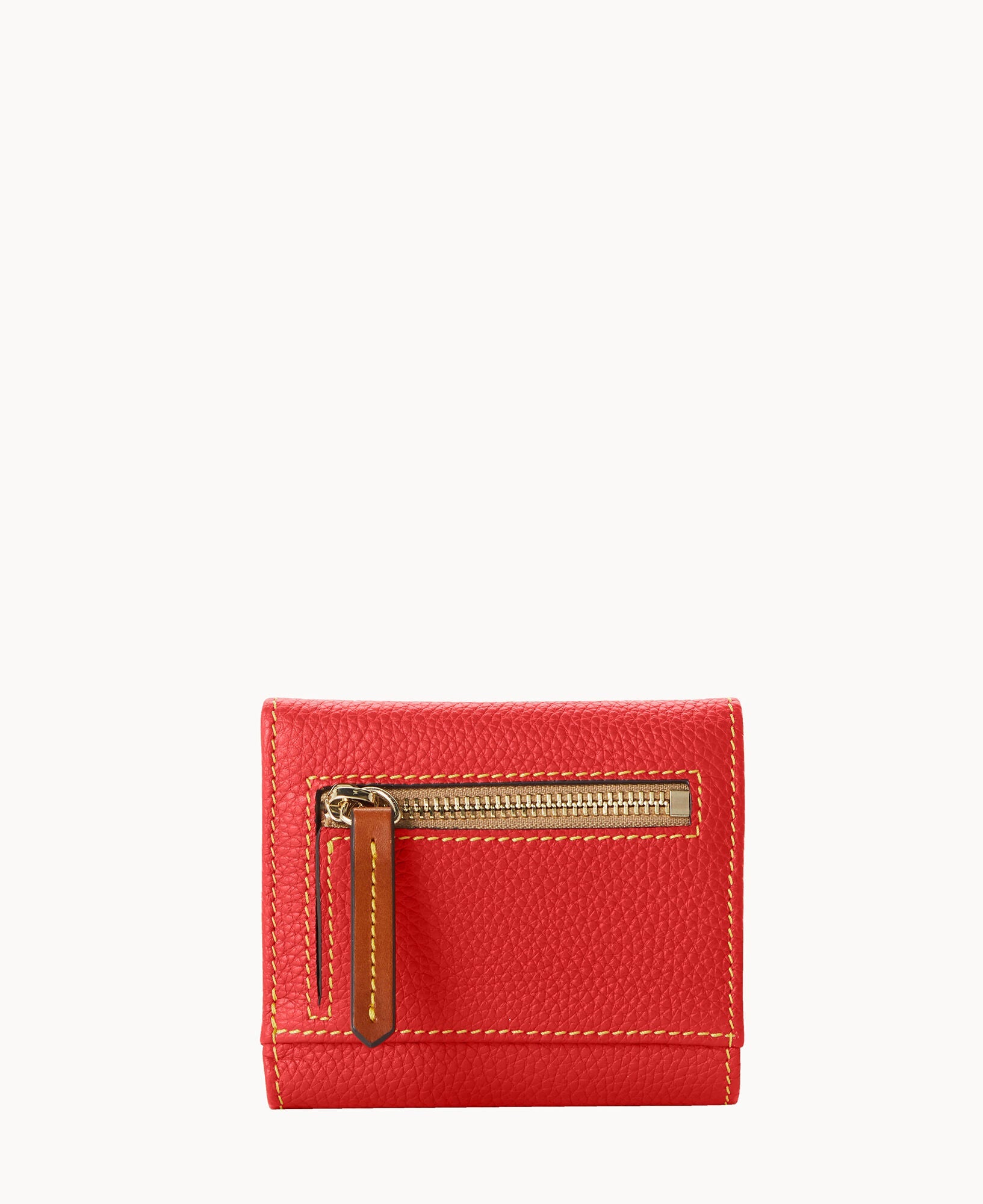Pebble Grain Small Flap Wallet