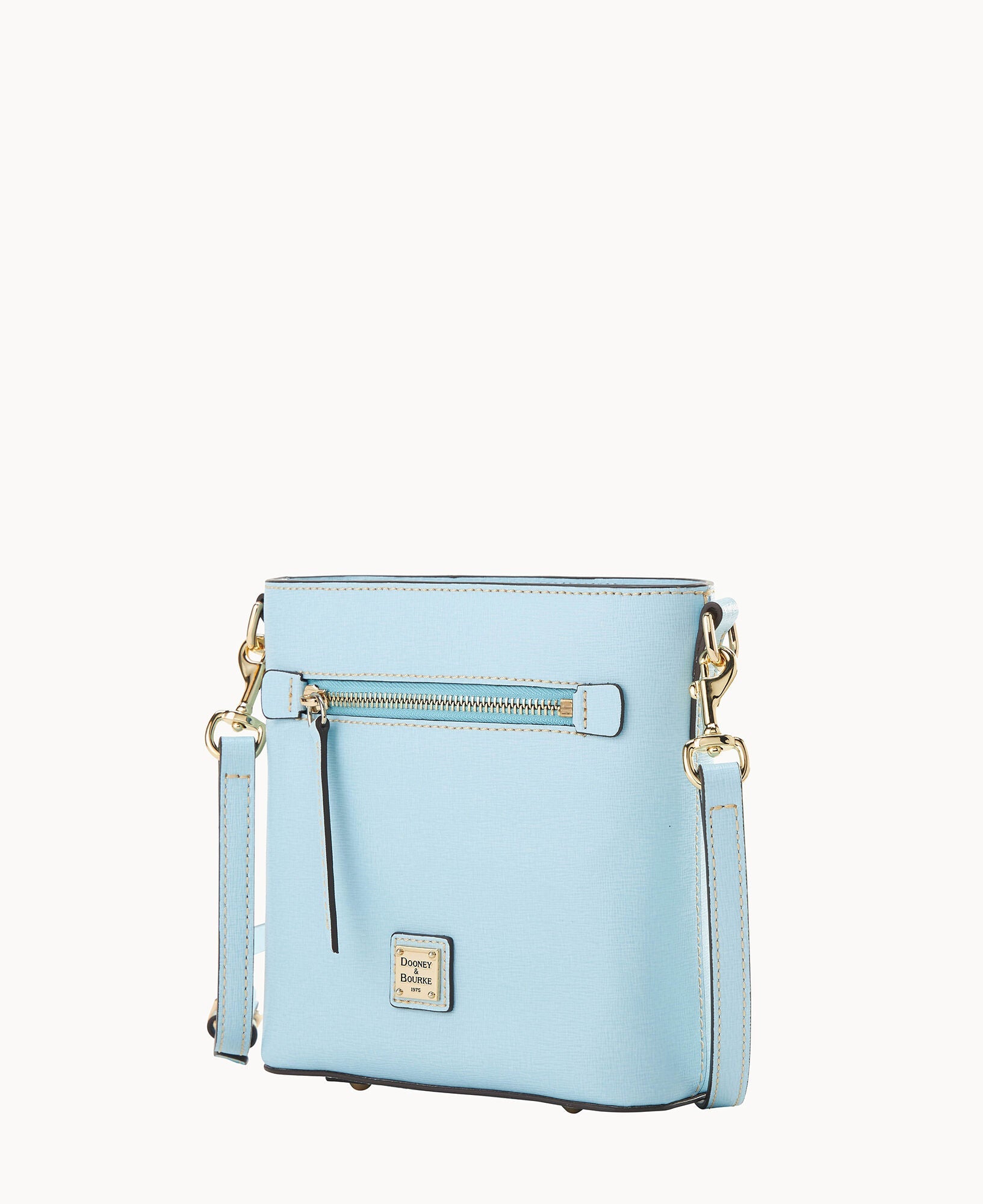 Saffiano Small Zip Crossbody