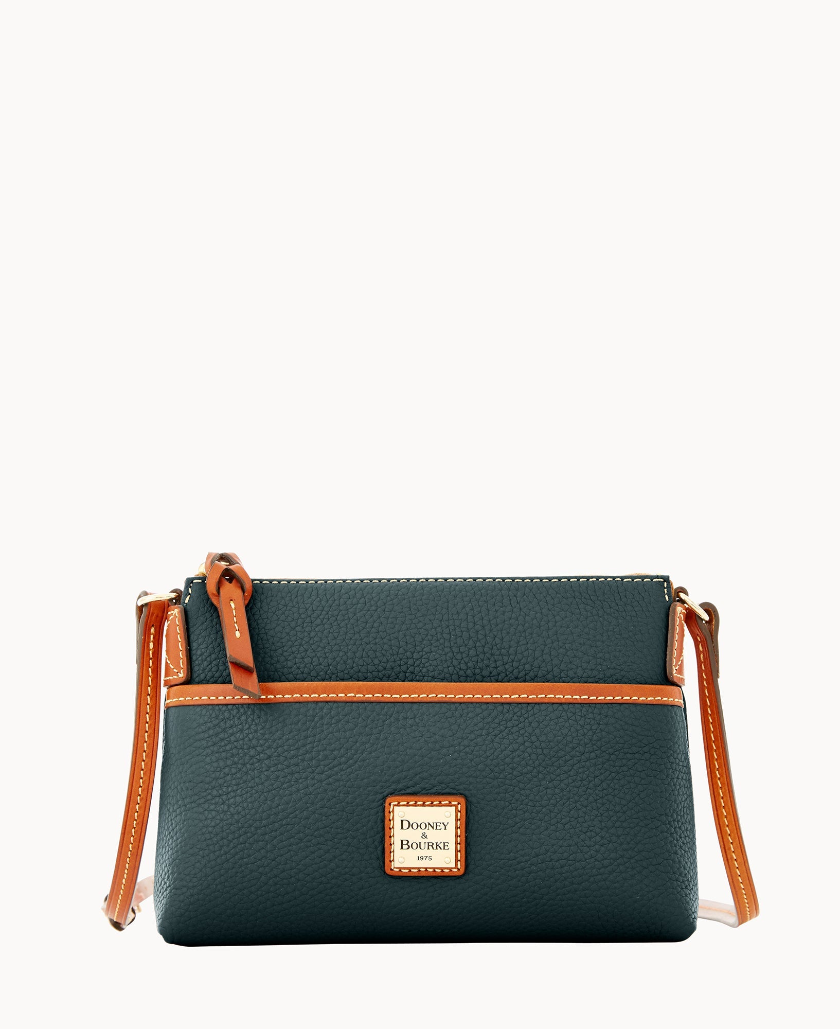 Pebble Grain Ginger Crossbody