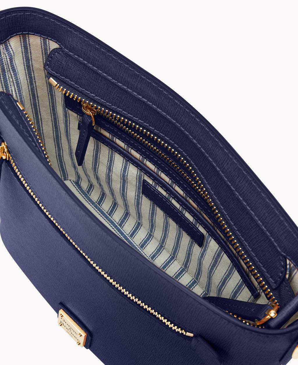 Saffiano Zip Crossbody