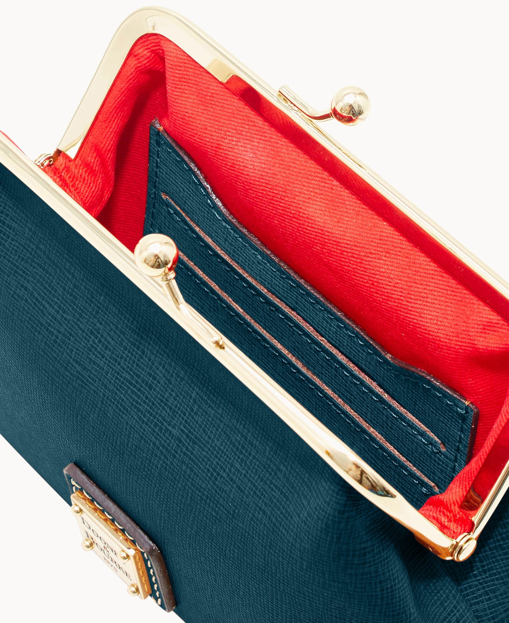 Saffiano Large Framed Purse