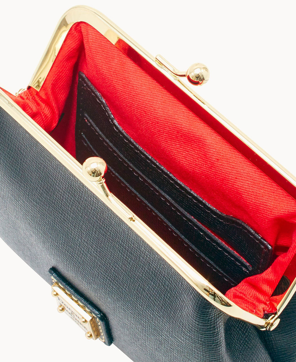 Saffiano Large Framed Purse