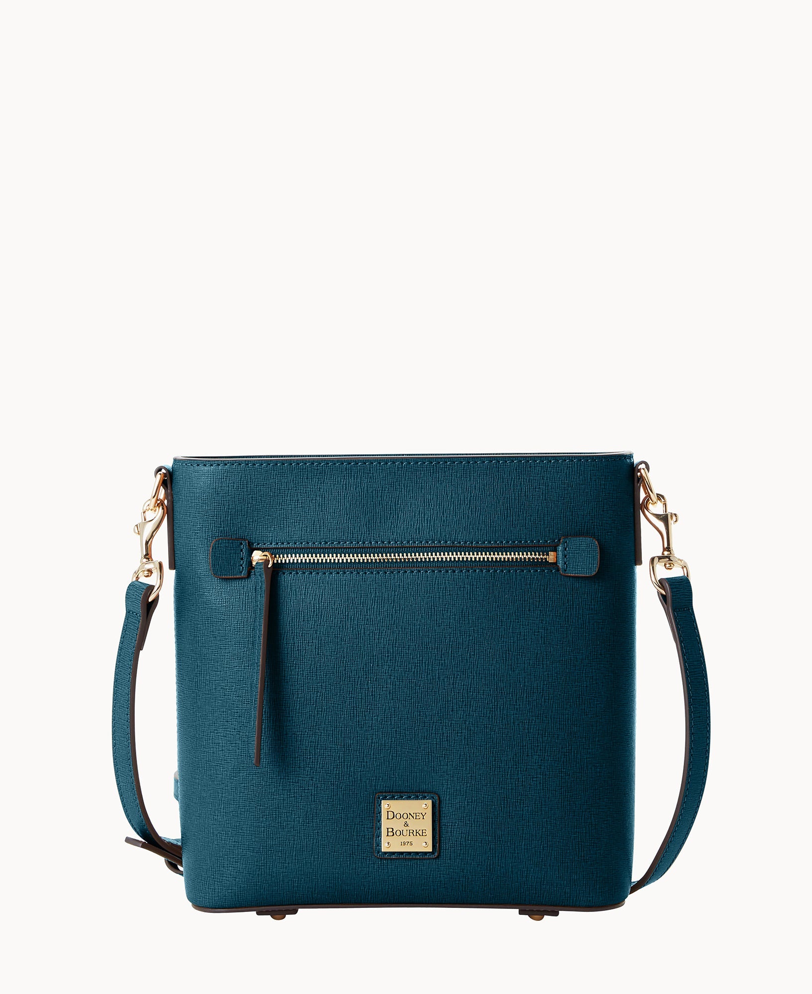 Saffiano Zip Crossbody