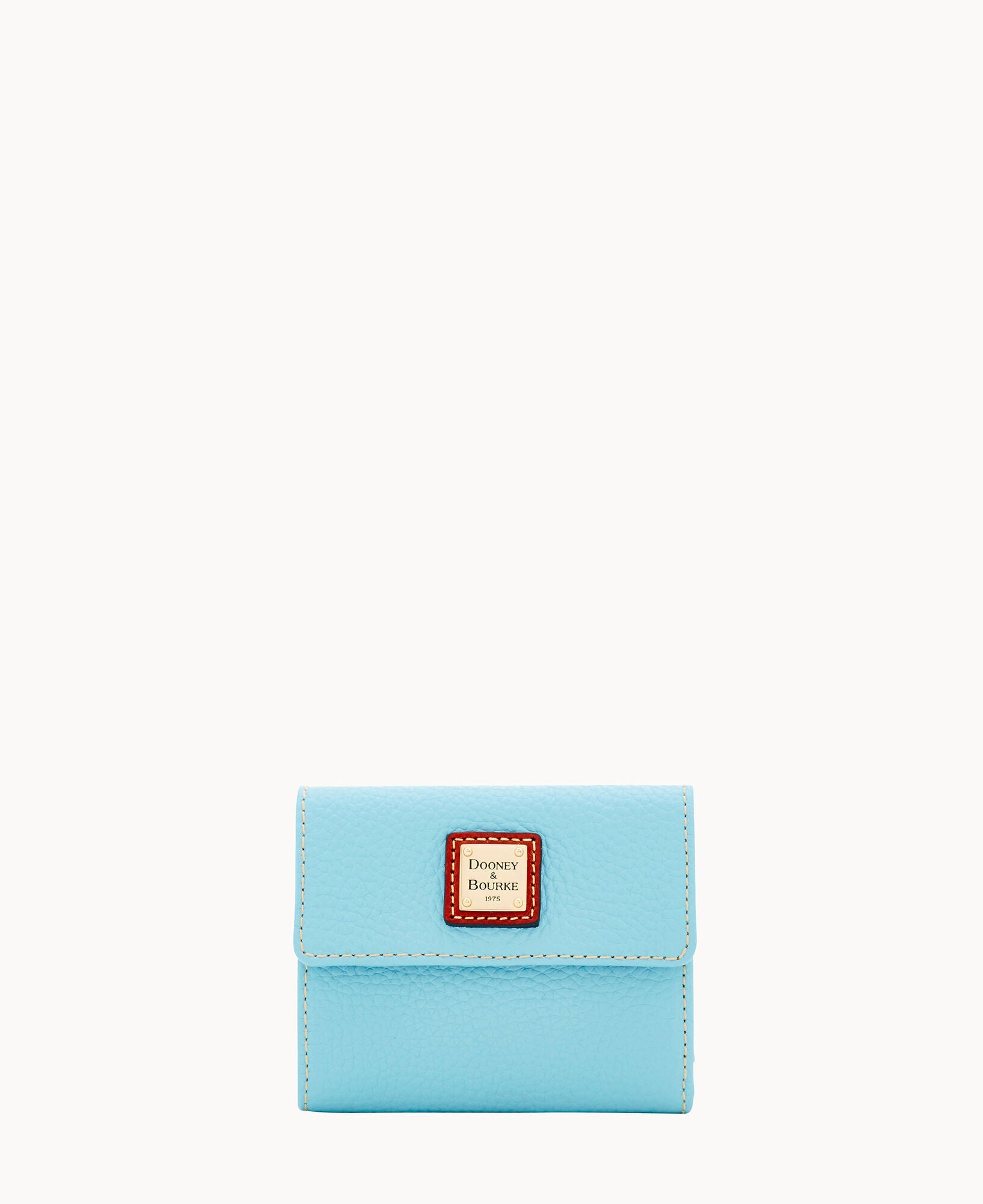 Pebble Grain Small Flap Wallet