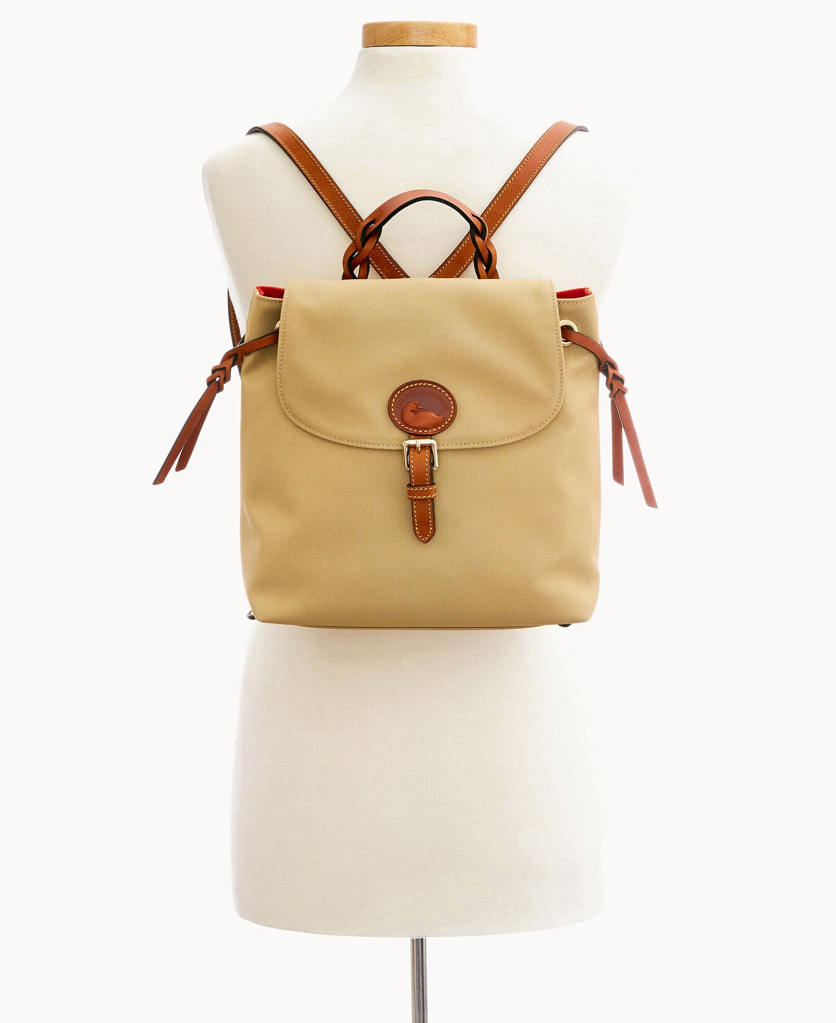 Nylon Flap Backpack
