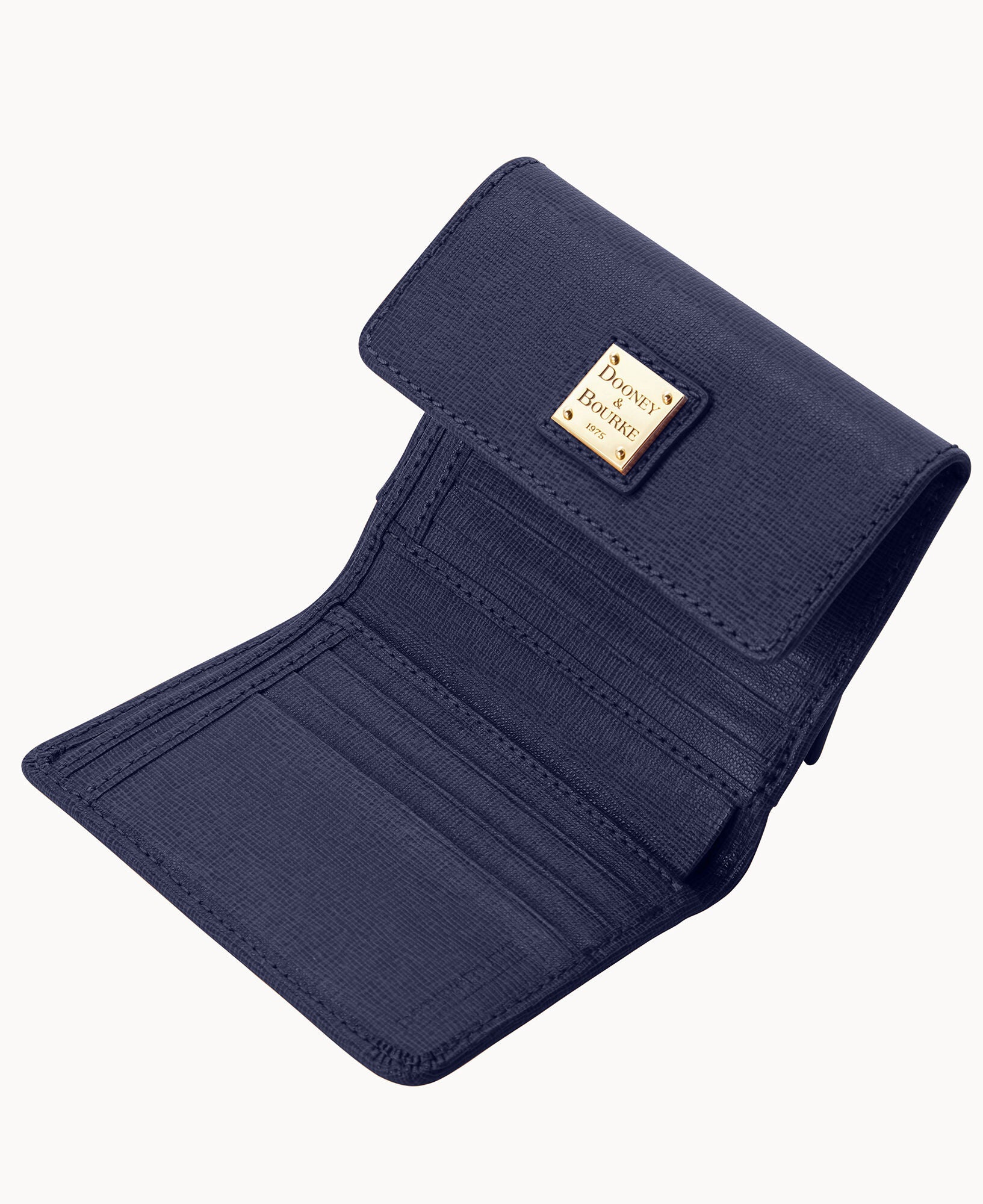 Saffiano Small Flap Wallet