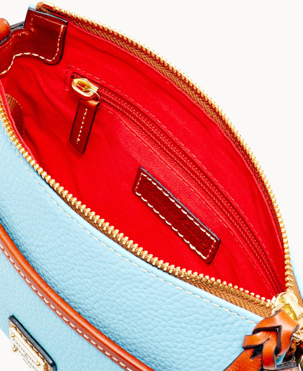 Pebble Grain Ginger Crossbody