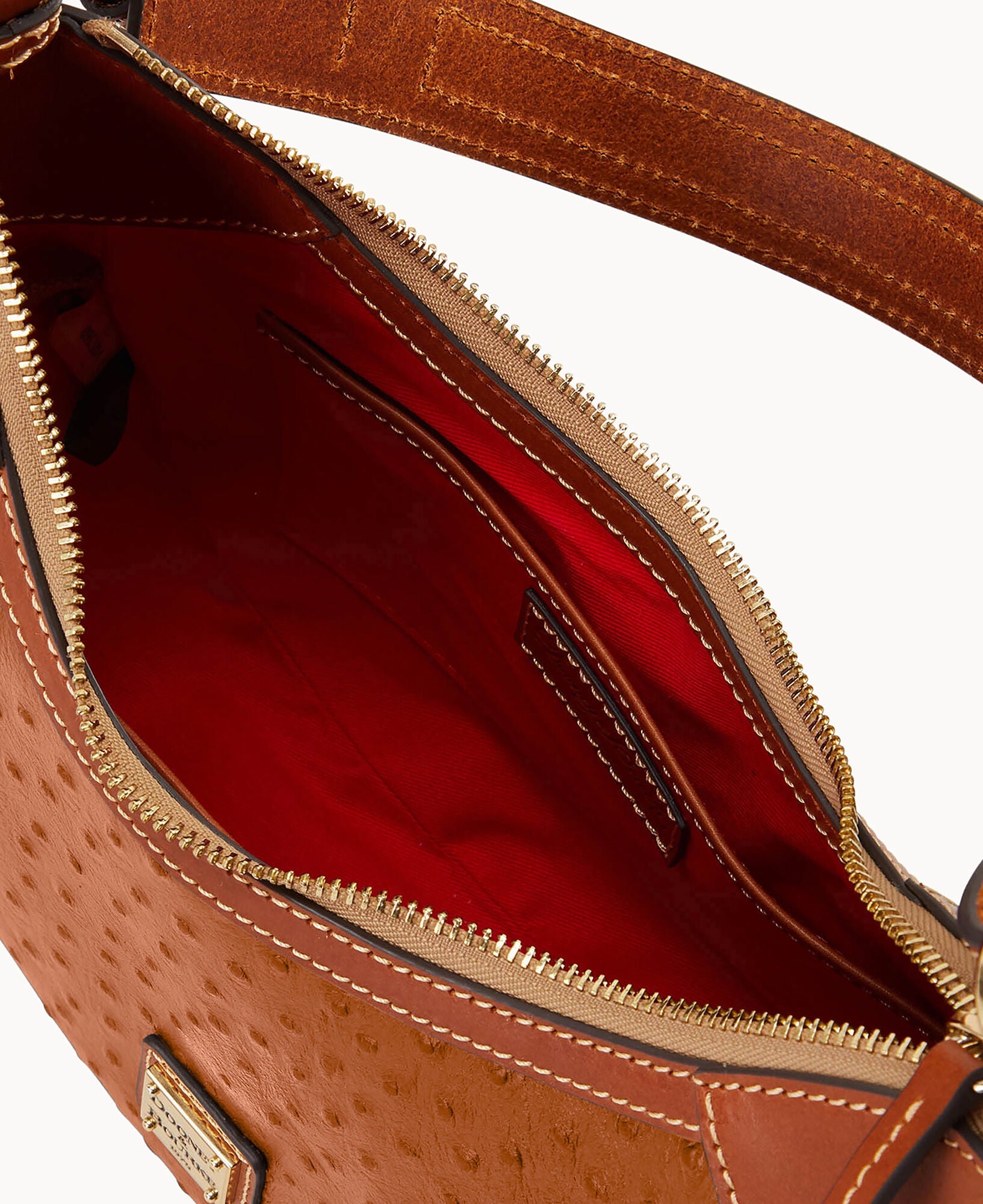 Ostrich Small Hobo