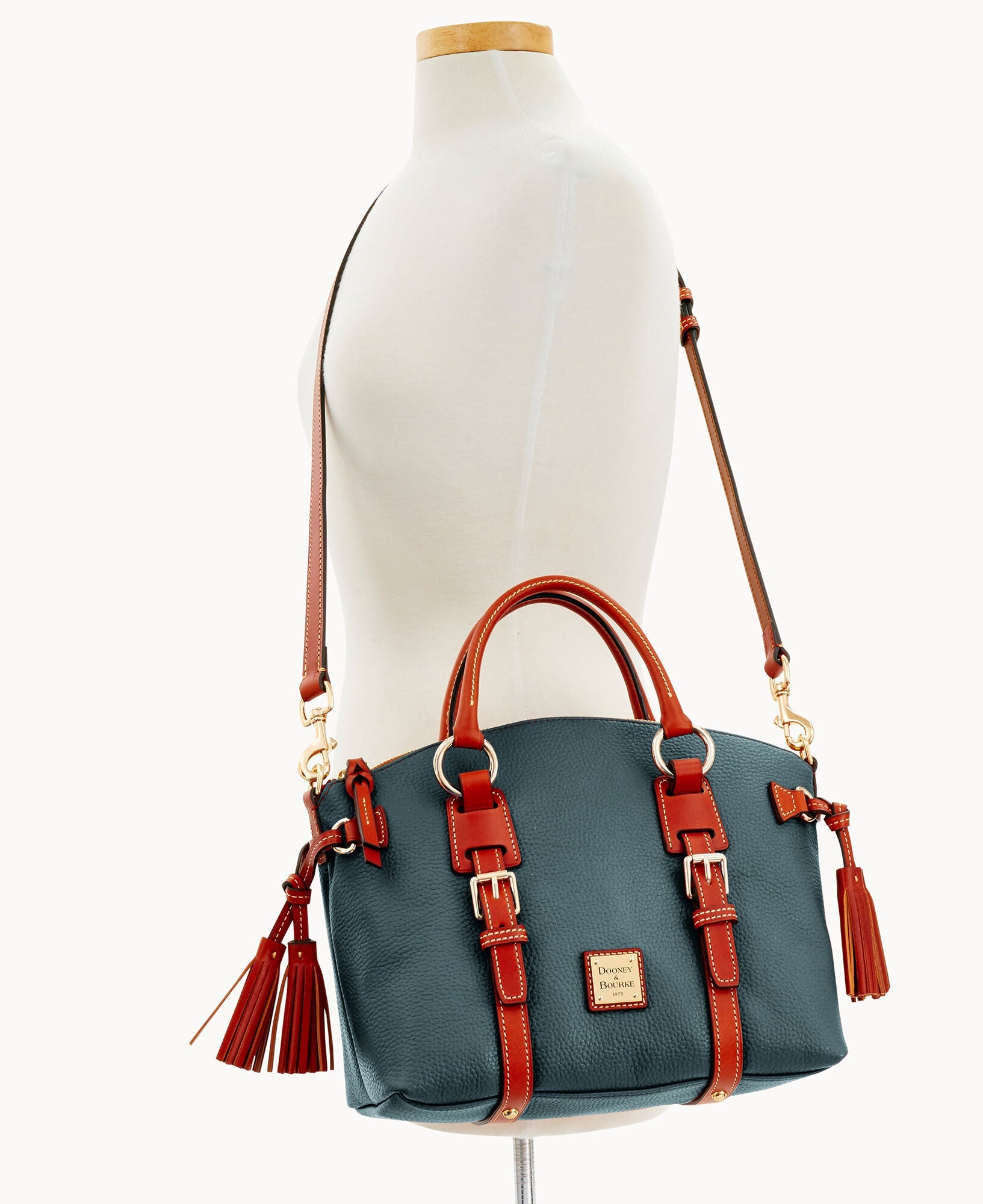 Pebble Grain Bristol Satchel