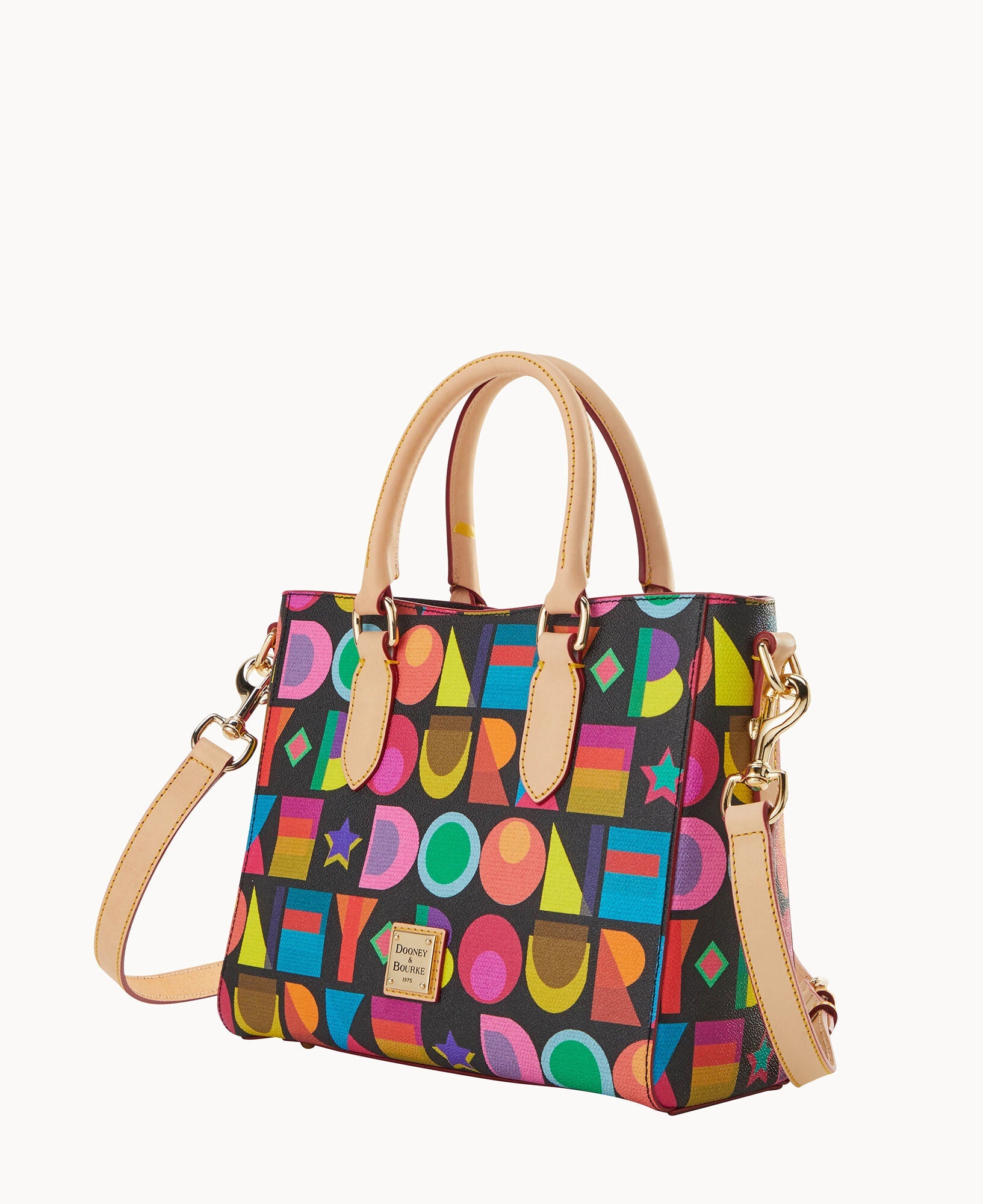 Art Deco Top Handle Tote