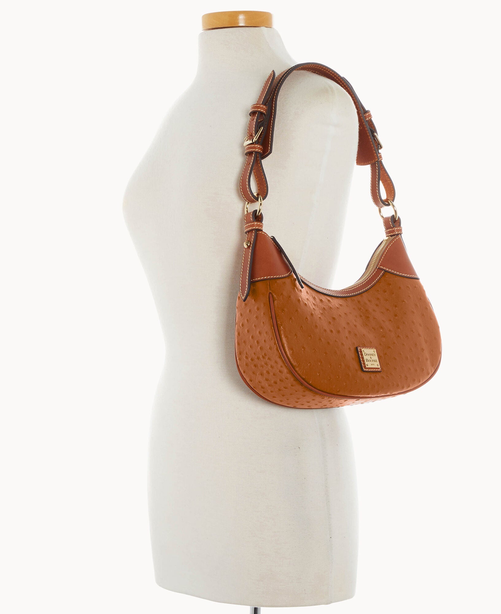 Ostrich Small Hobo