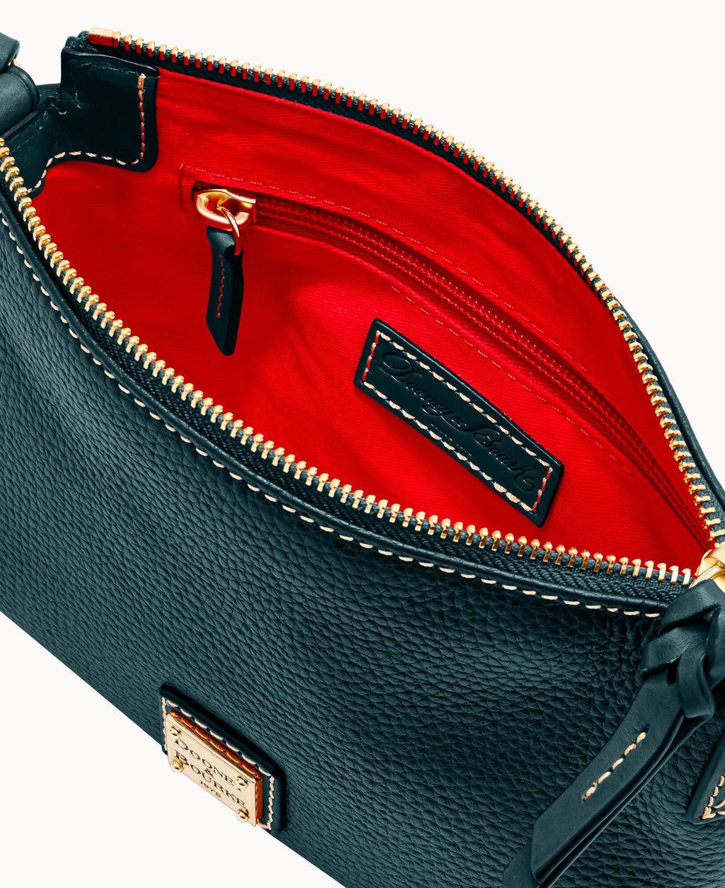 Pebble Grain Crossbody Pouchette