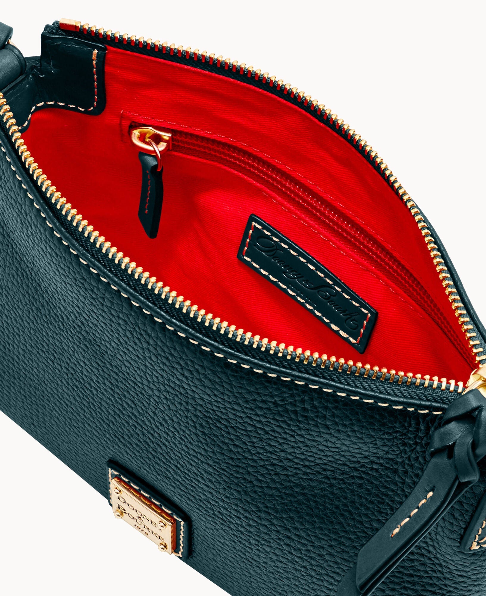 Pebble Grain Crossbody Pouchette