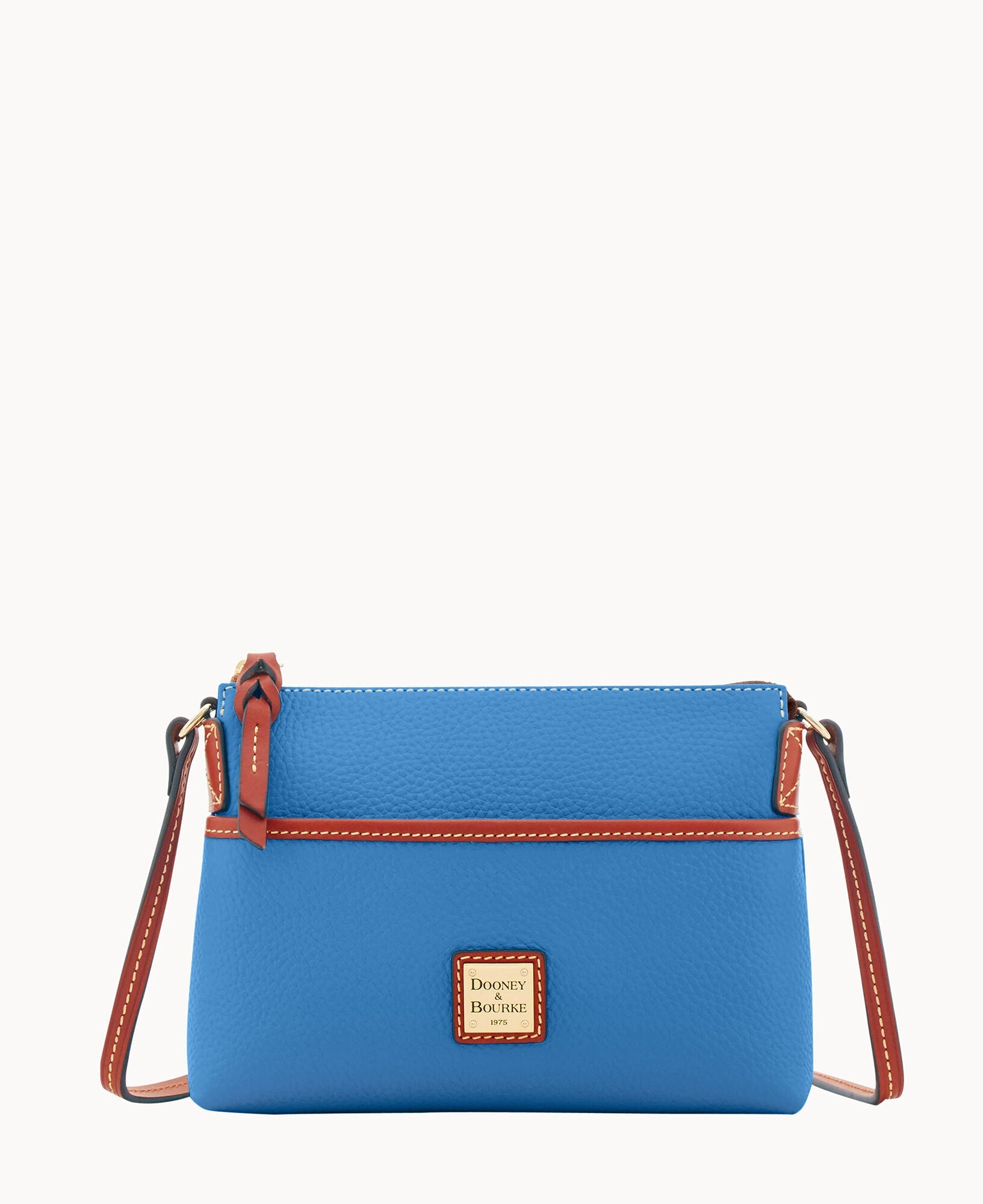 Pebble Grain Ginger Crossbody