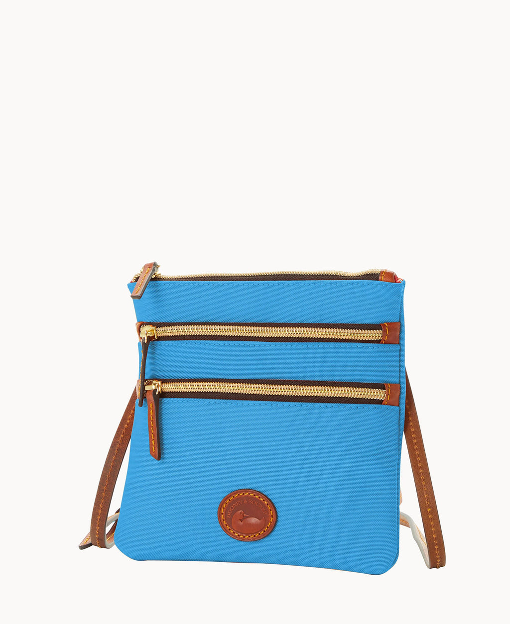 Nylon North South Triple Zip