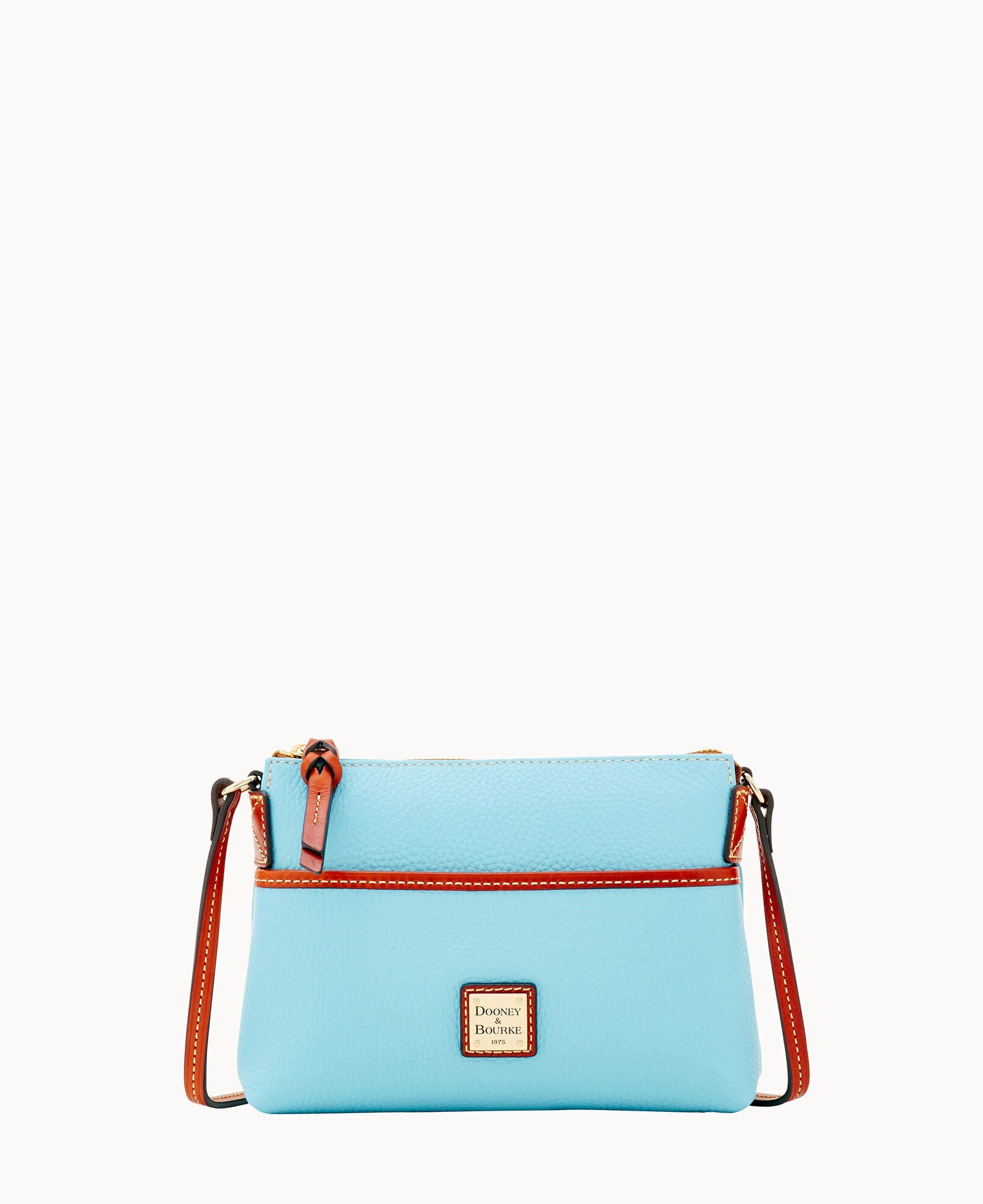 Pebble Grain Ginger Crossbody