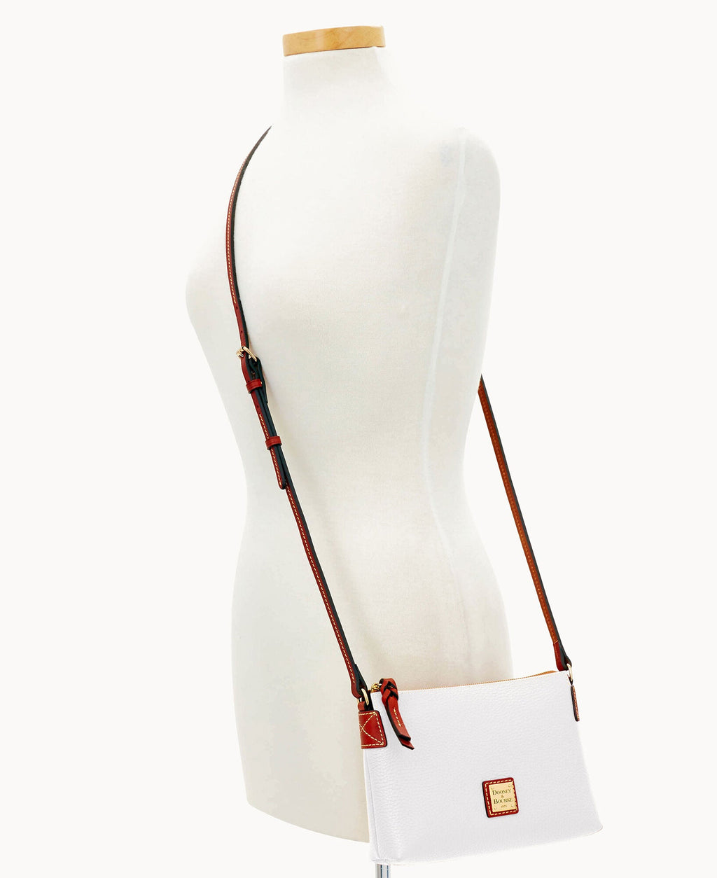 Pebble Grain Crossbody Pouchette