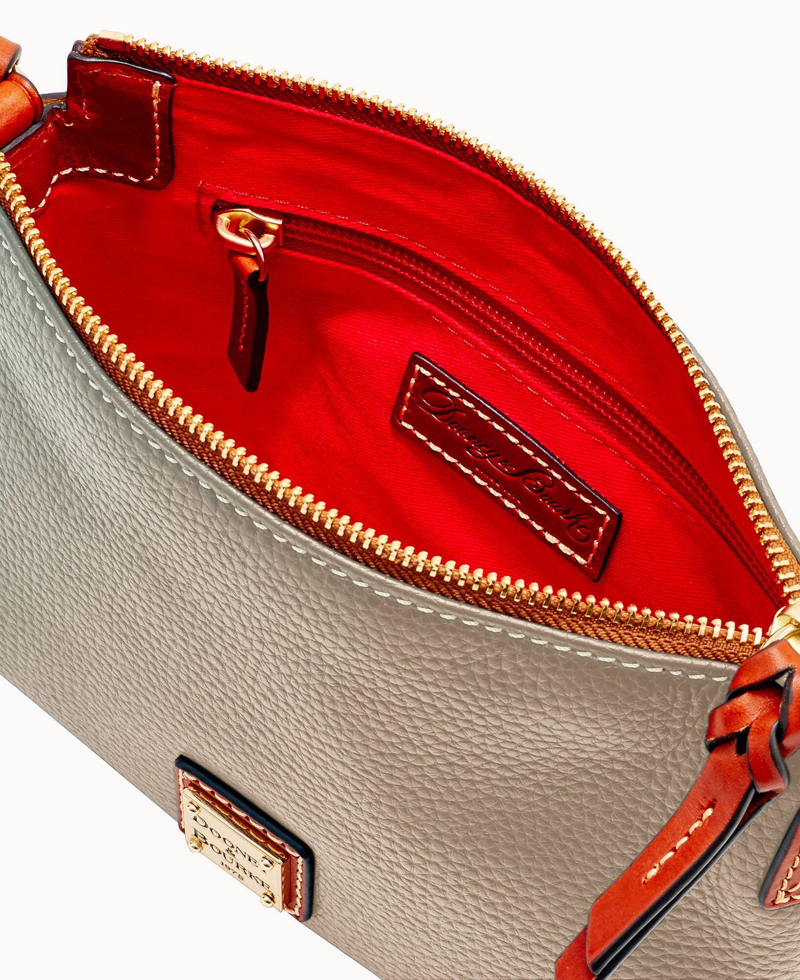 Pebble Grain Crossbody Pouchette