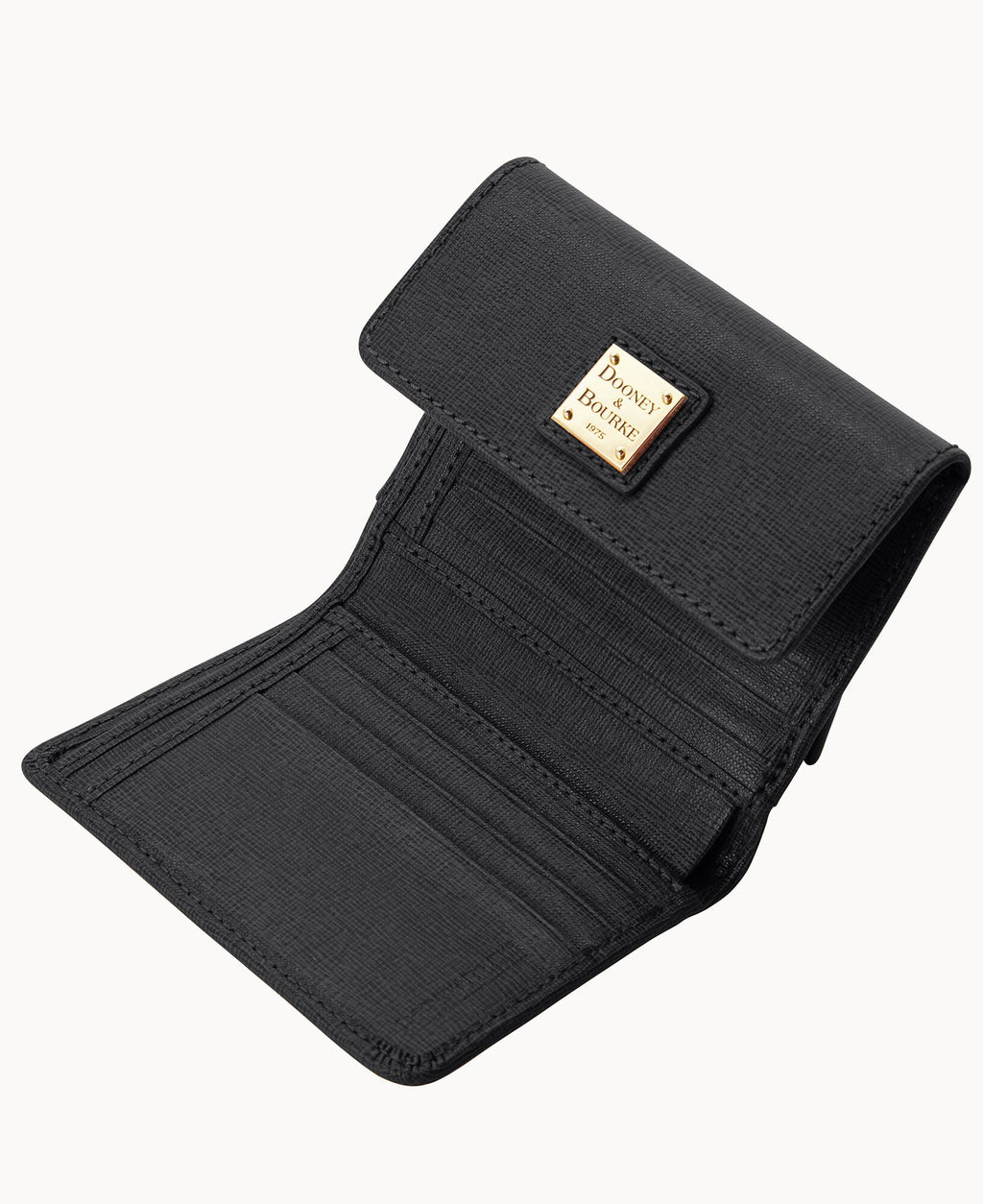 Saffiano Small Flap Wallet