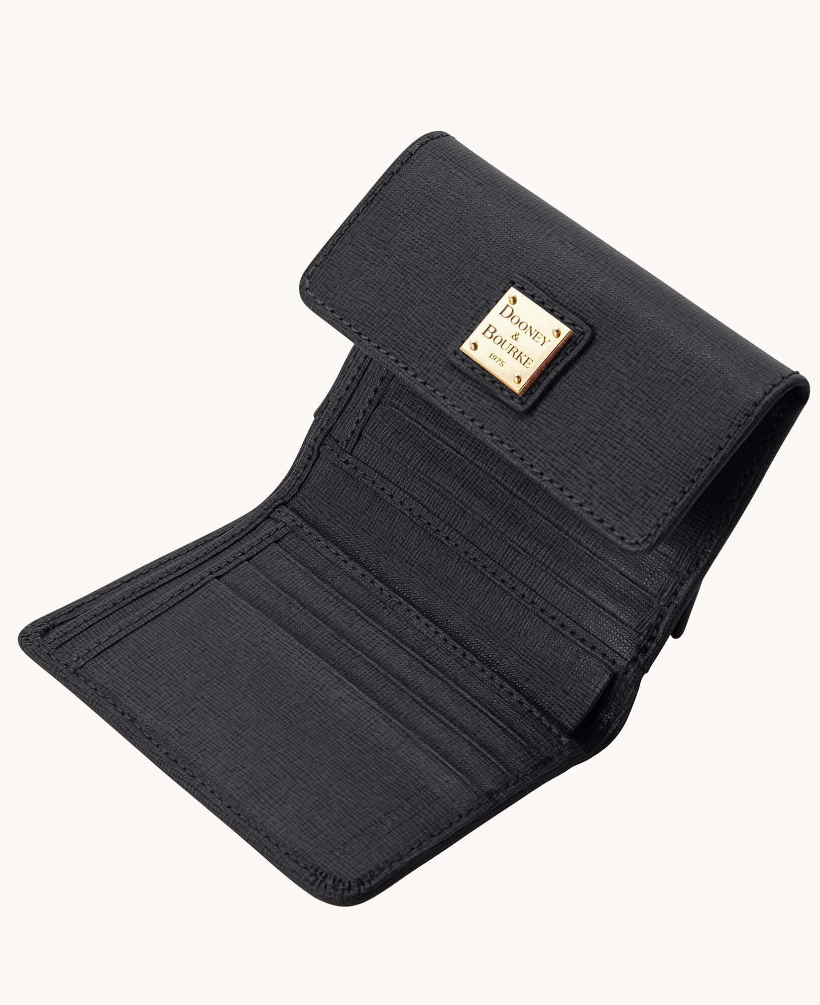 Saffiano Small Flap Wallet