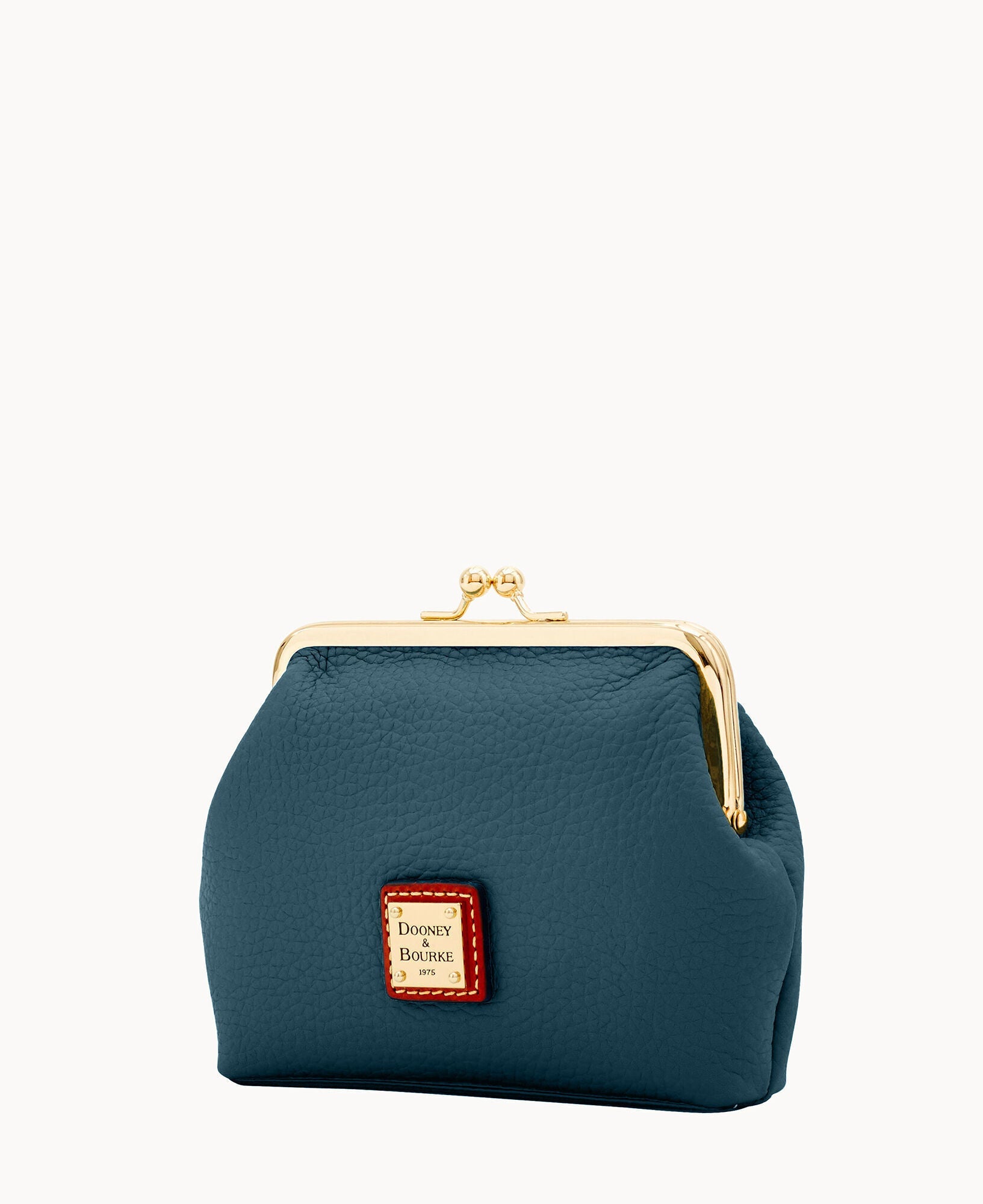 Pebble Grain Large Framed Purse