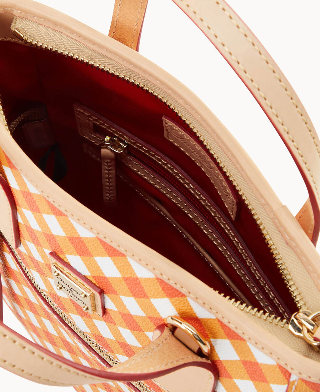 Gingham II Small Handle Tote