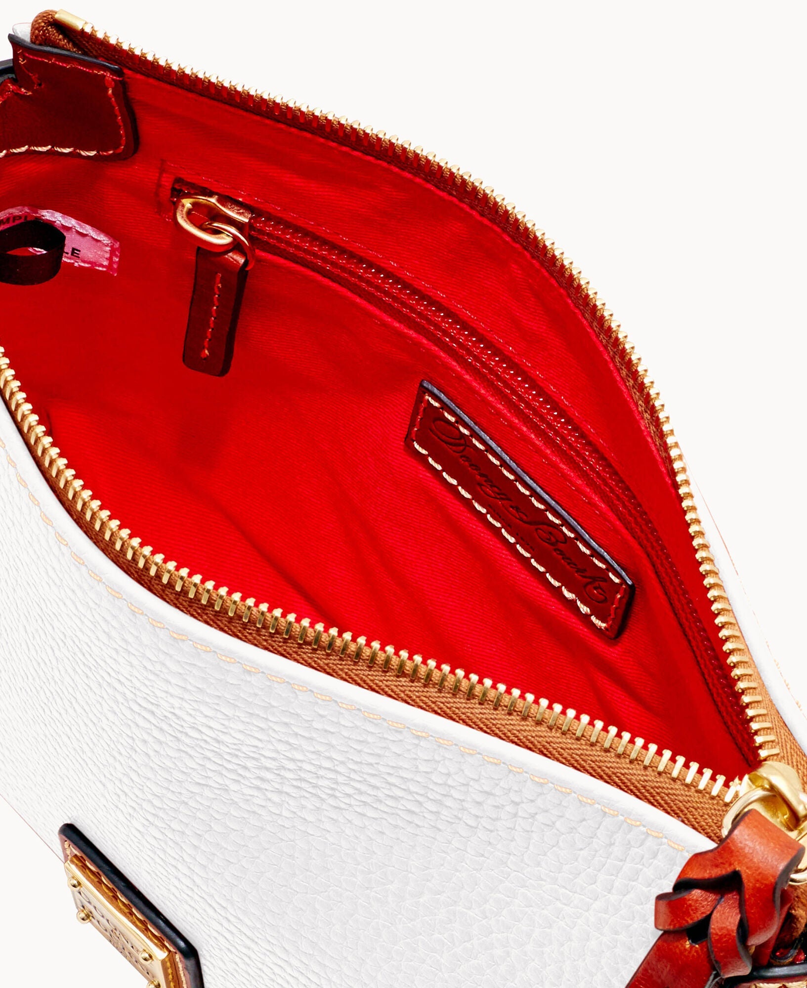 Pebble Grain Crossbody Pouchette