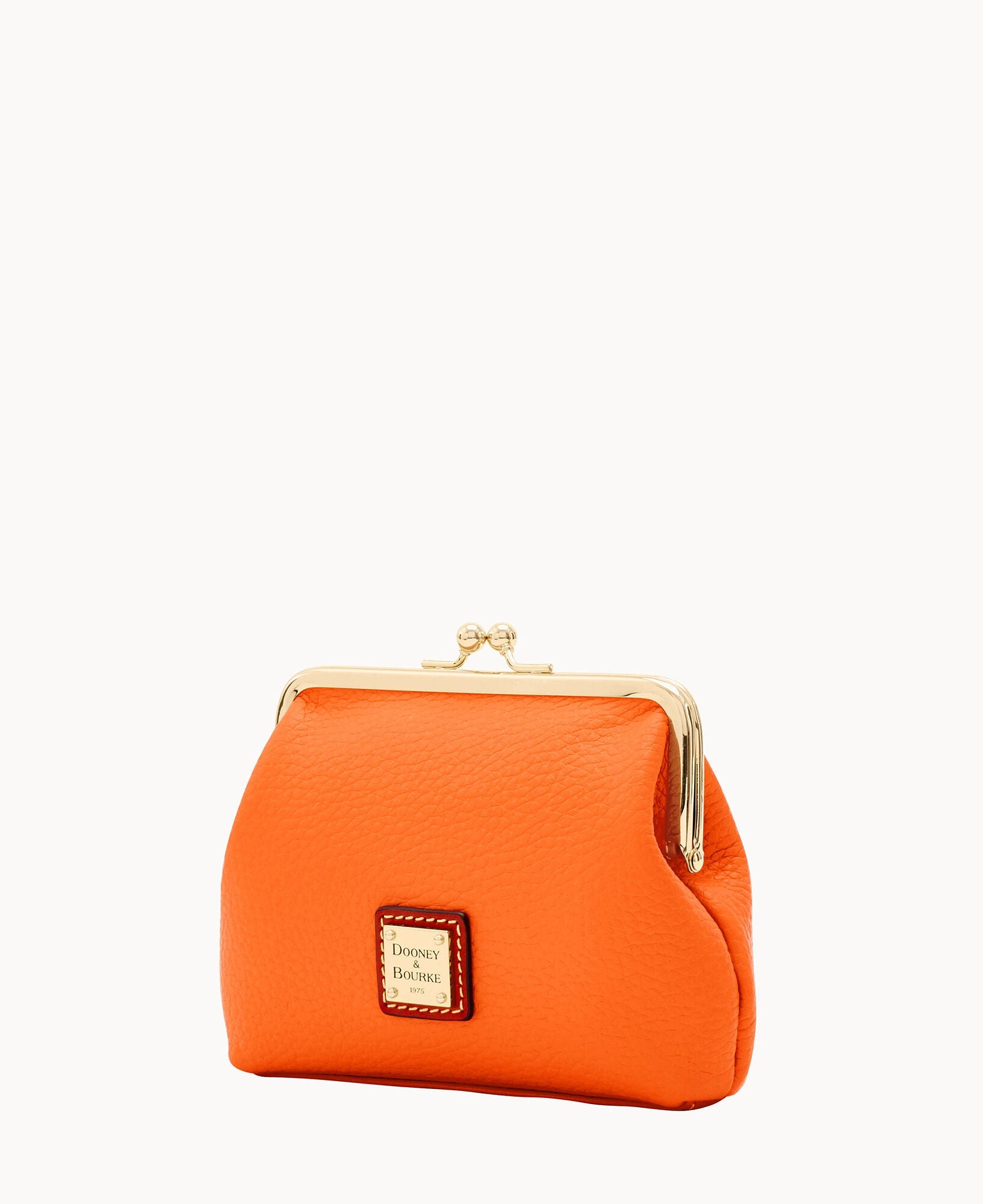Pebble Grain Large Framed Purse