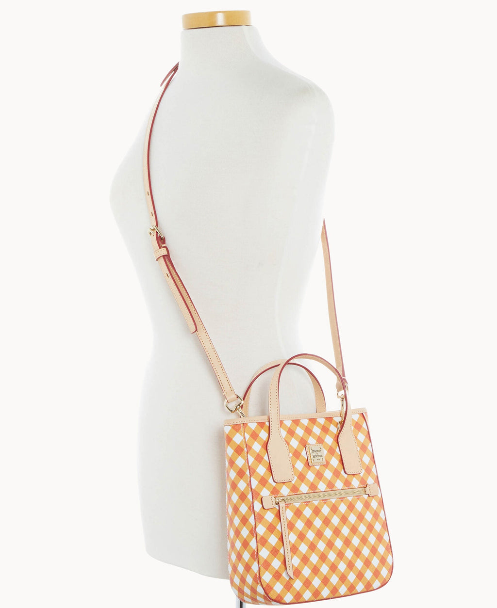 Gingham II Small Handle Tote