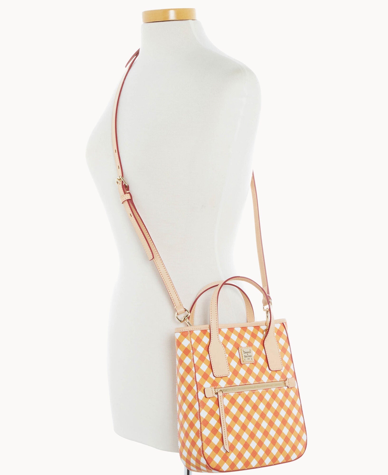 Gingham II Small Handle Tote