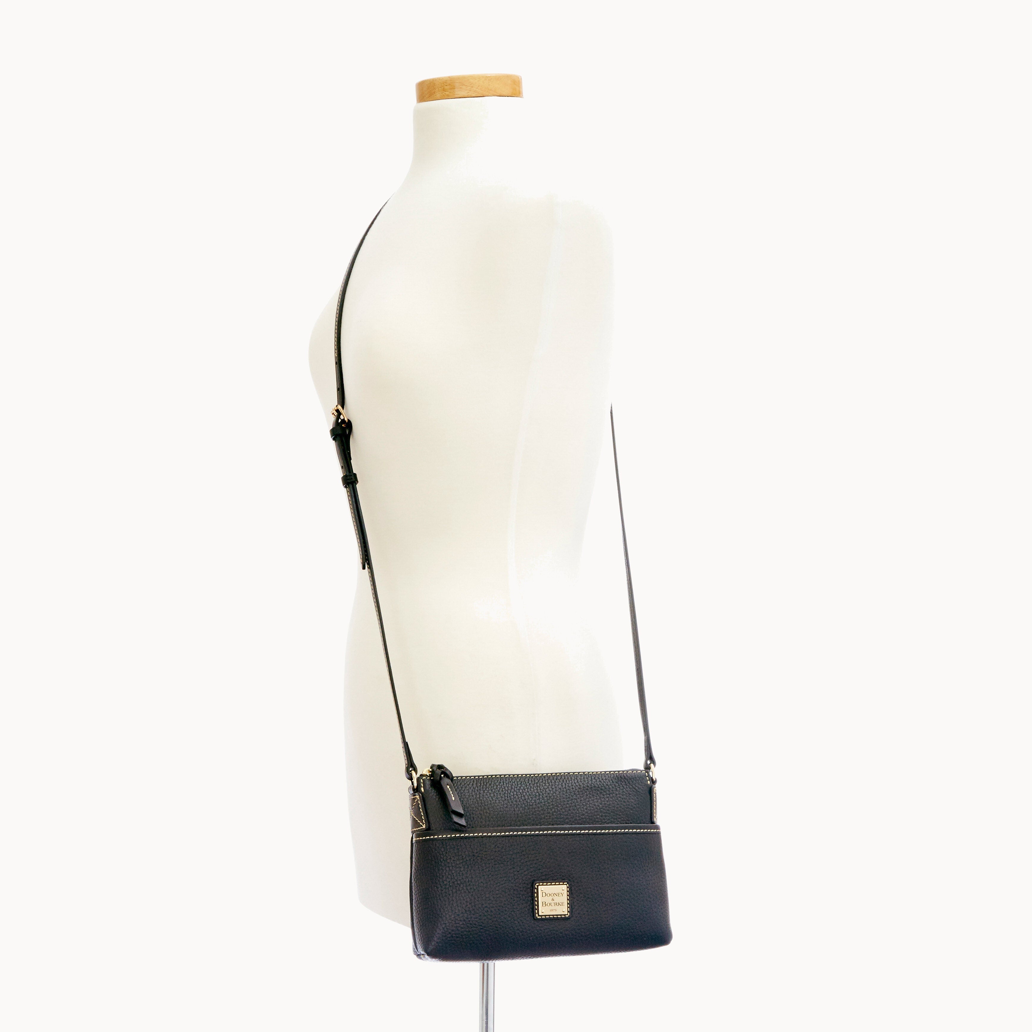 Pebble Grain Ginger Crossbody