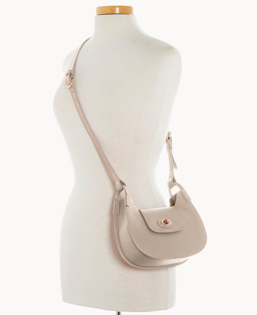 Sweety Leather Crossbody Hobo