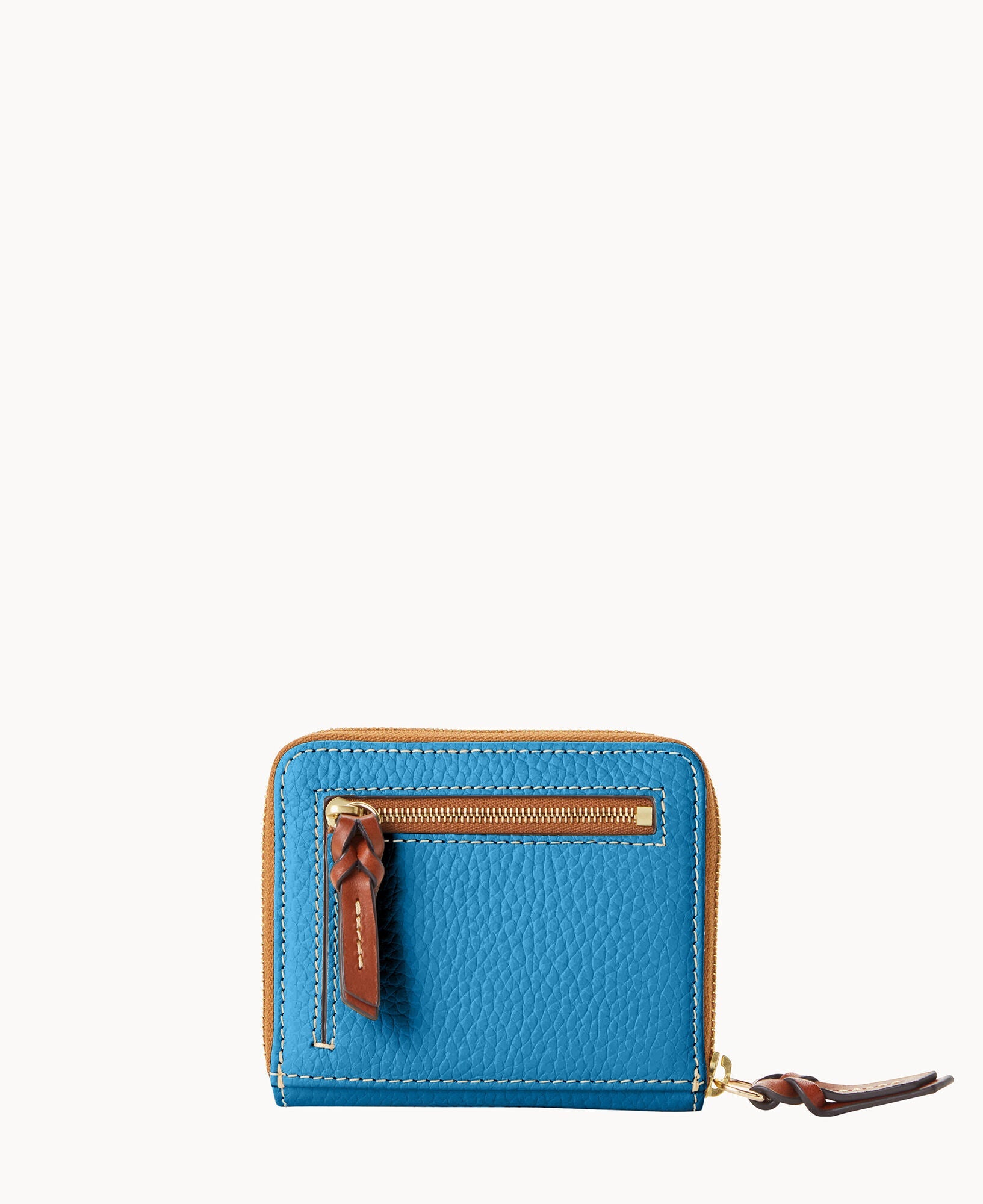 Pebble Grain Medium Zip Around Wallet