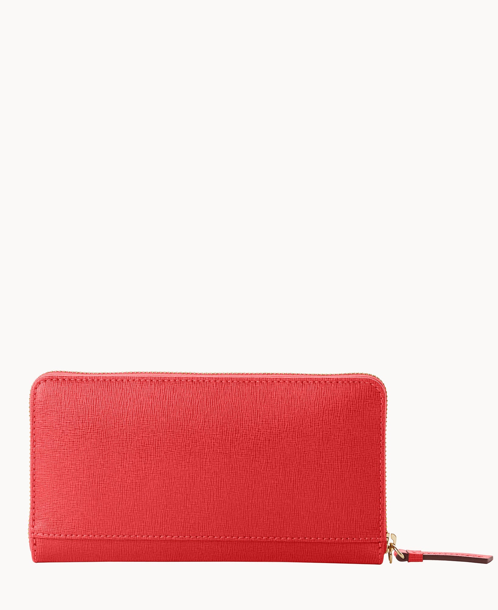 Saffiano Large Zip Around Wristlet