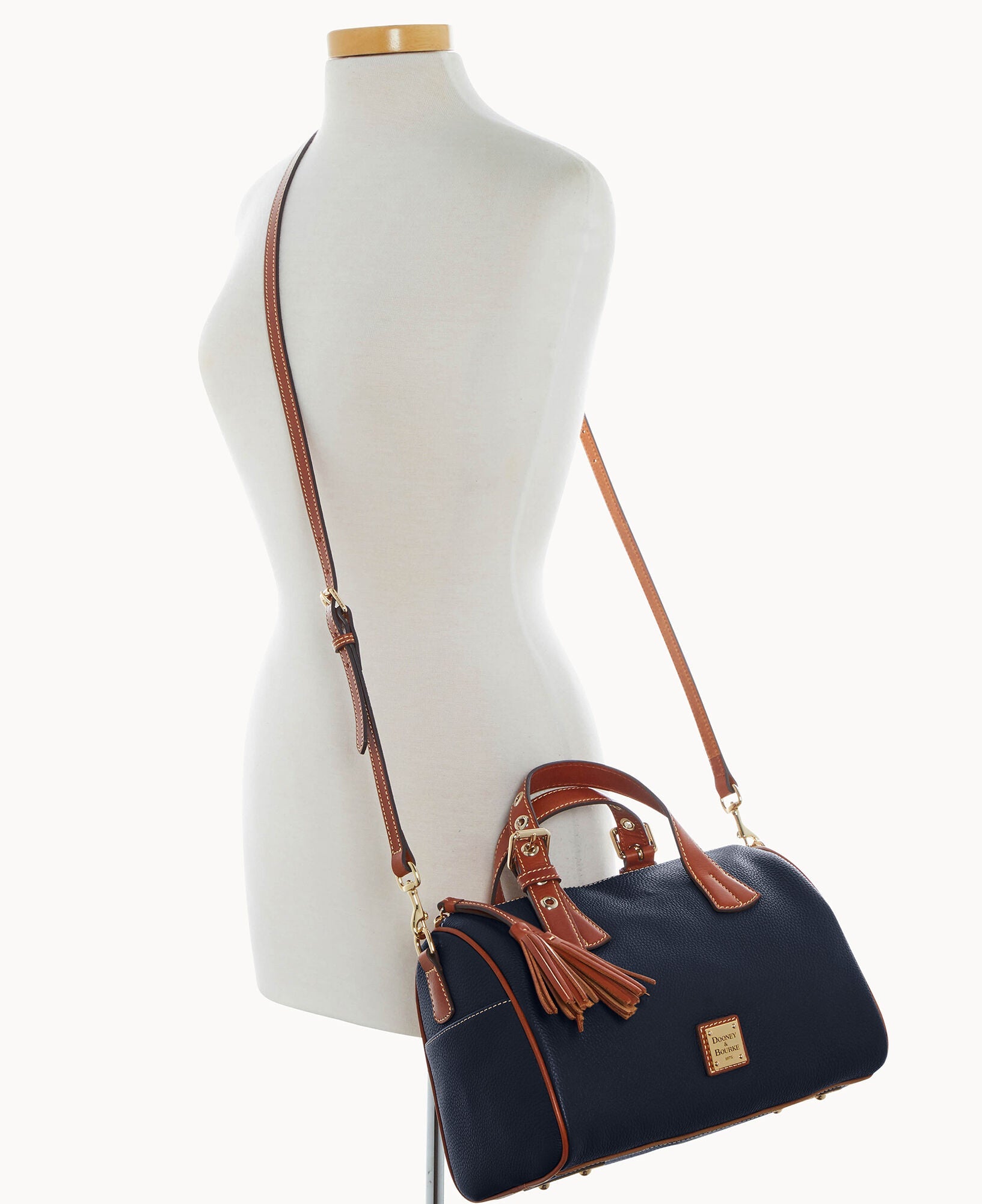 Pebble Grain Kendra Satchel