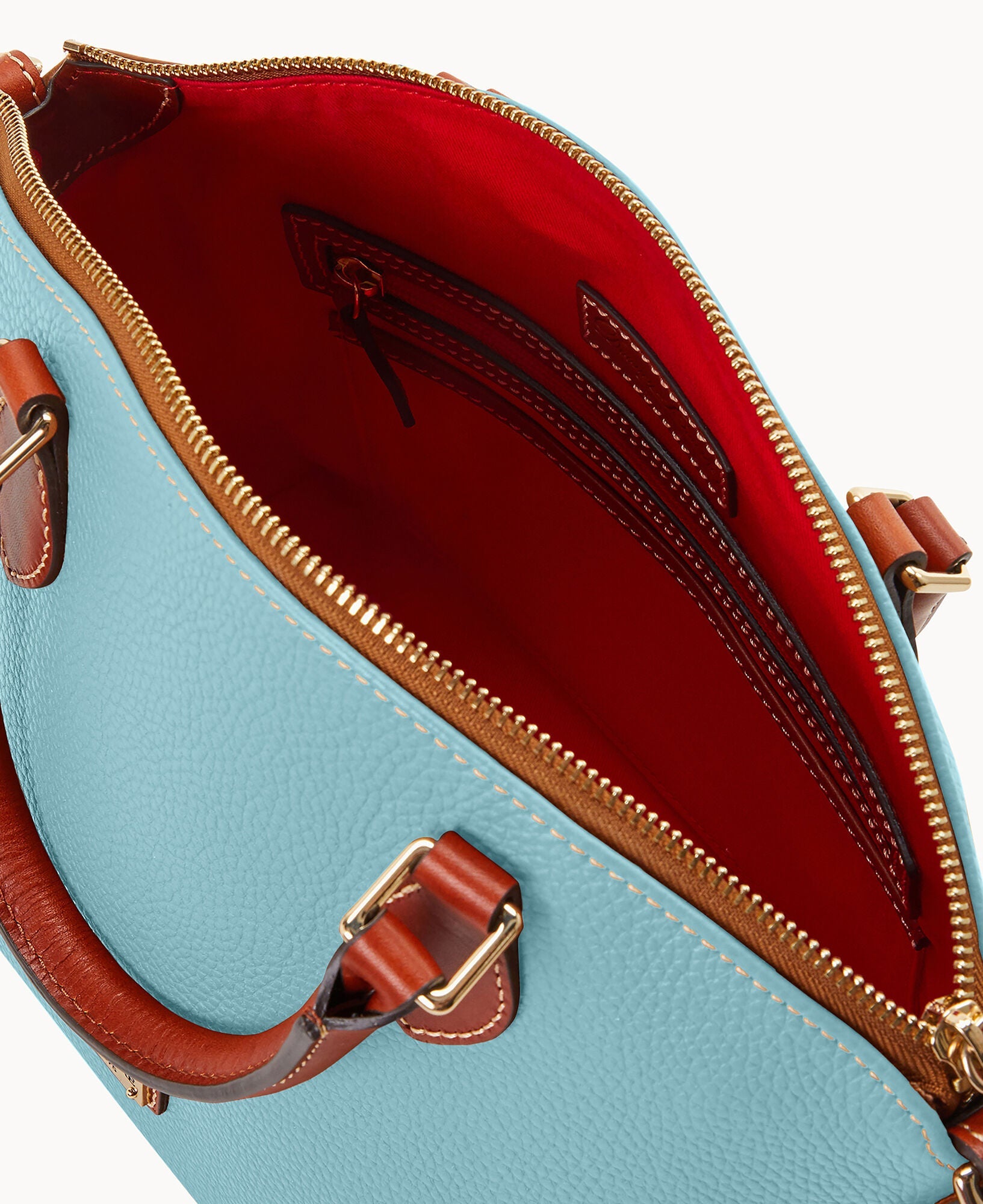 Pebble Grain Geena Satchel