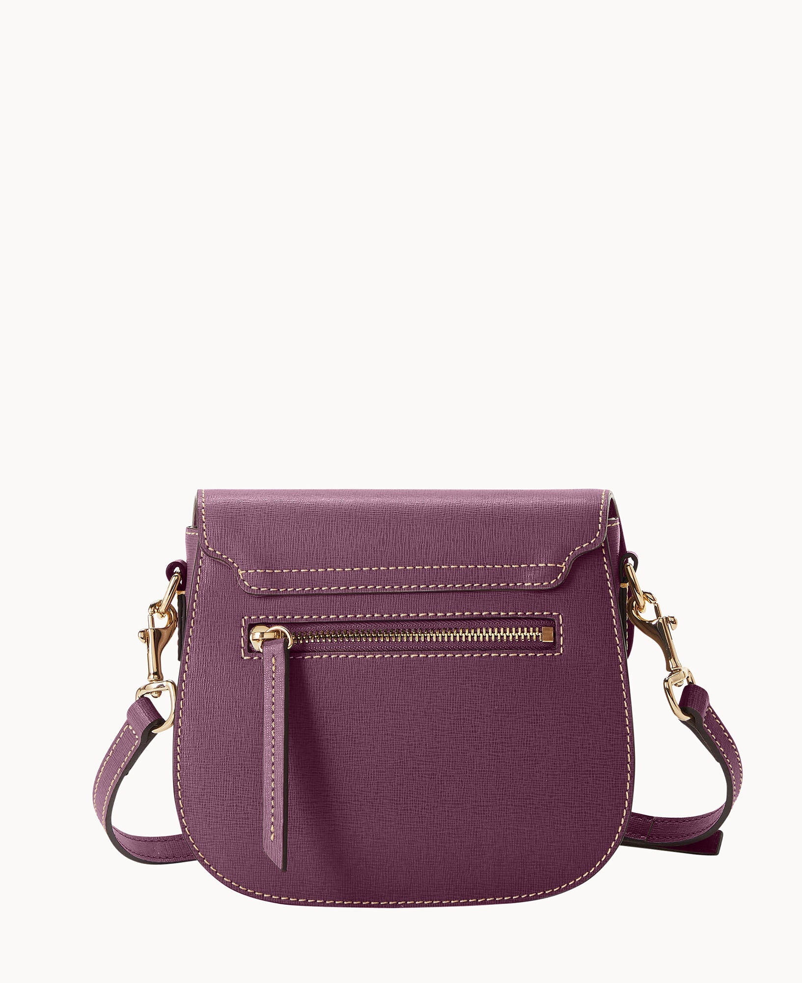 Saffiano Saddle Bag
