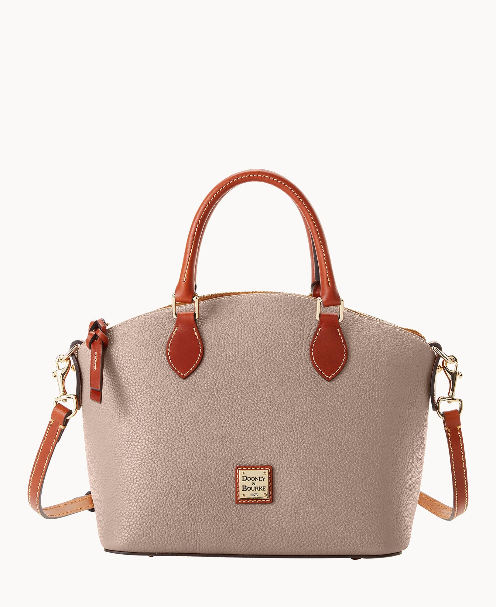 Pebble Grain Geena Satchel