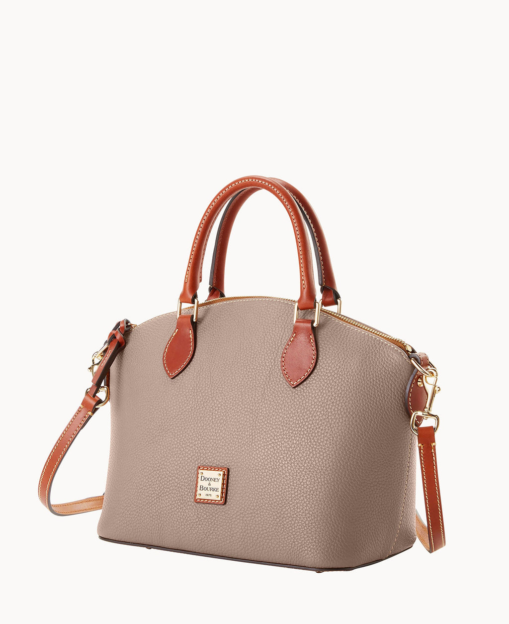 Pebble Grain Geena Satchel