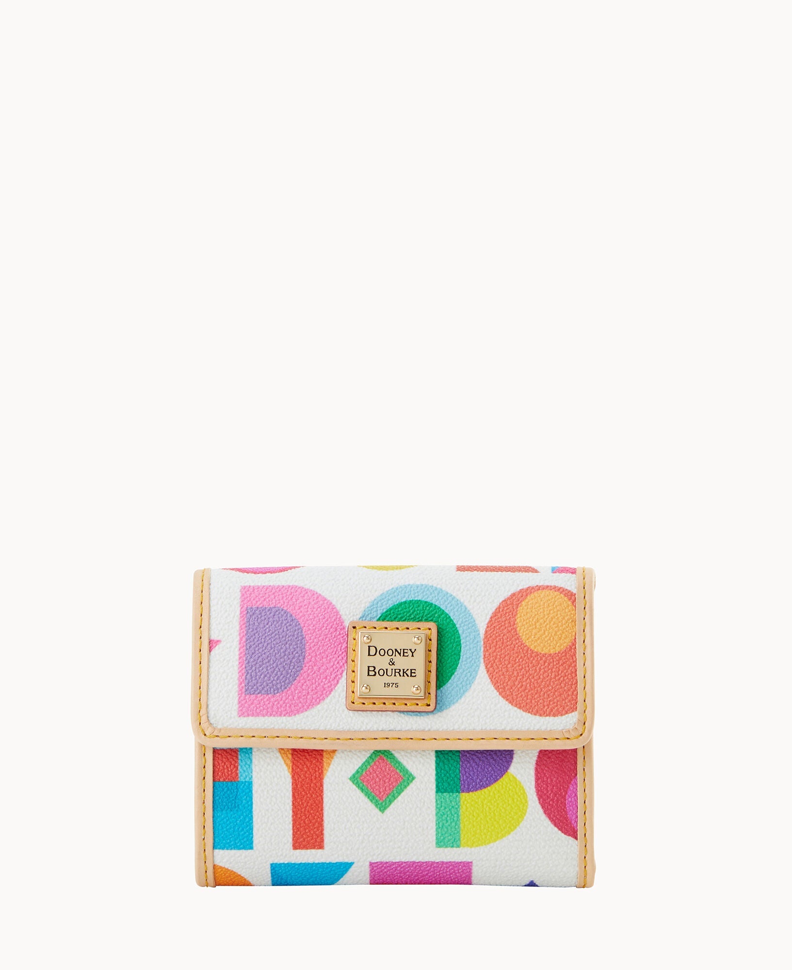 Art Deco Small Flap Wallet